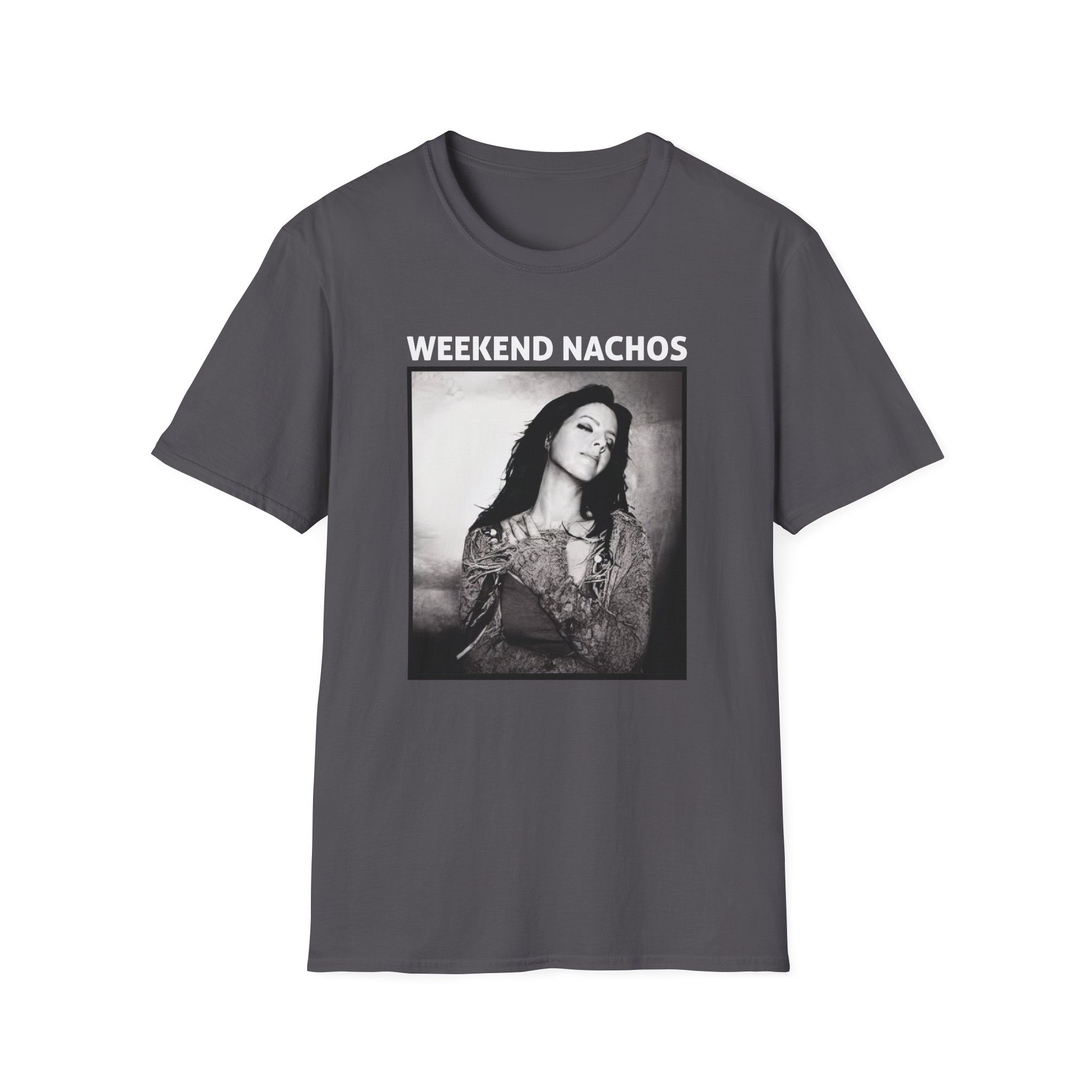 Weekend Nachos Sarah Unisex Softstyle T-Shirt - Image 15