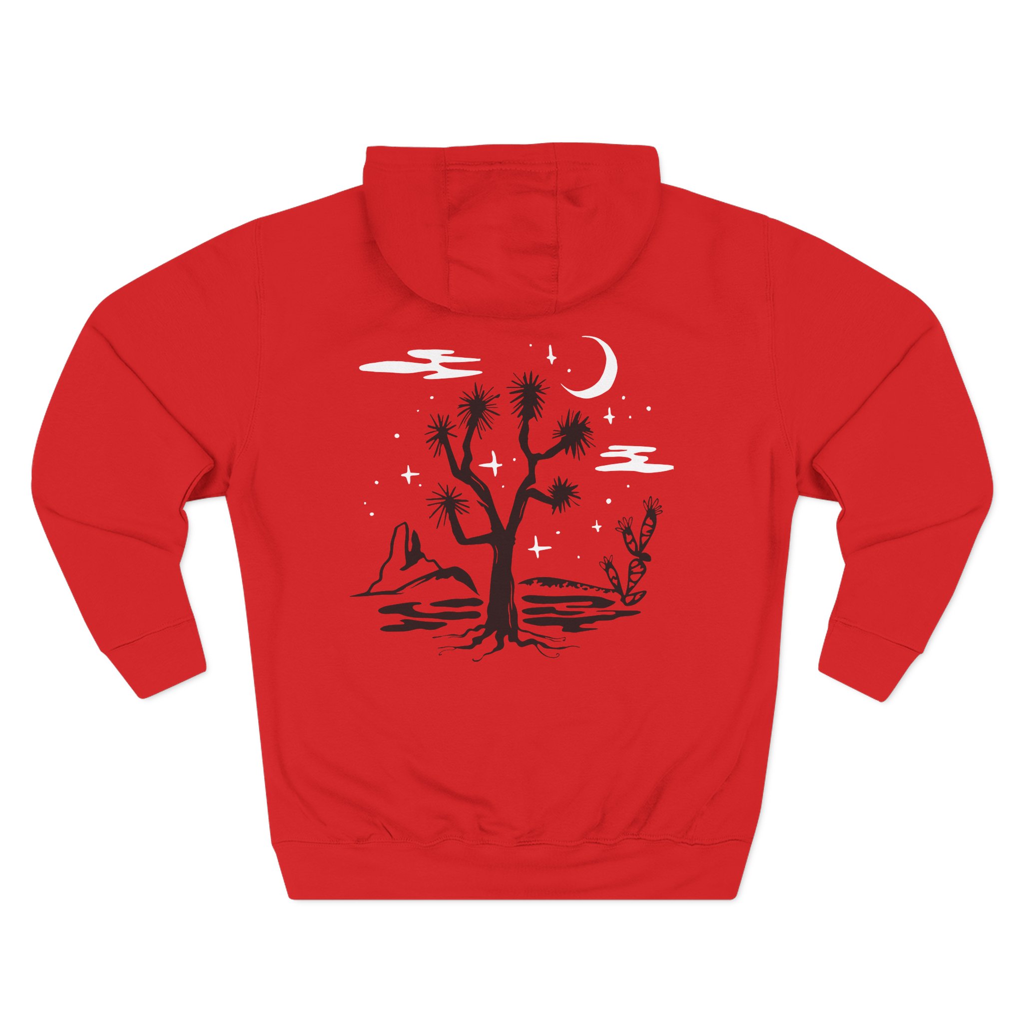 LSDREAM Joshua Tree Three-Panel Fleece Hoodie - Image 2