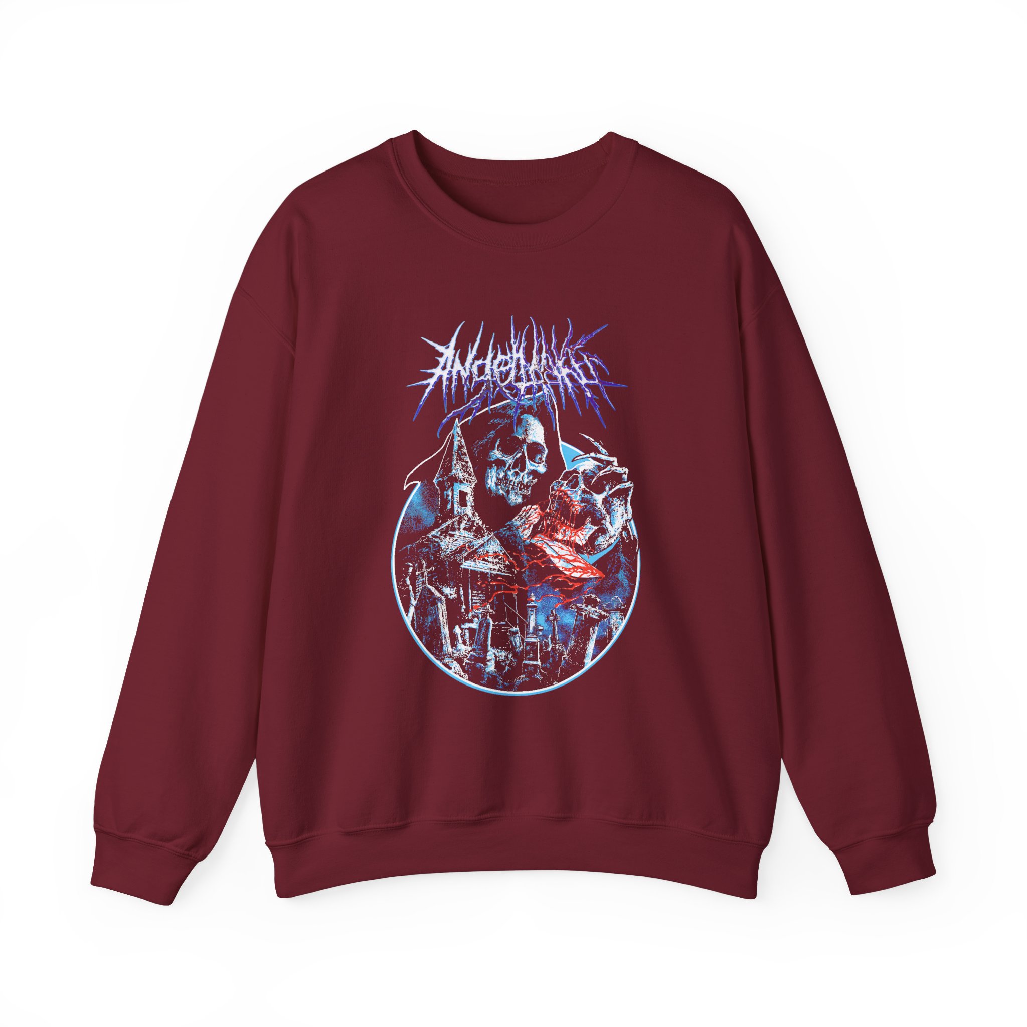 Angelmaker Angel Of Death Unisex Heavy Blend™ Crewneck Sweatshirt - Image 11