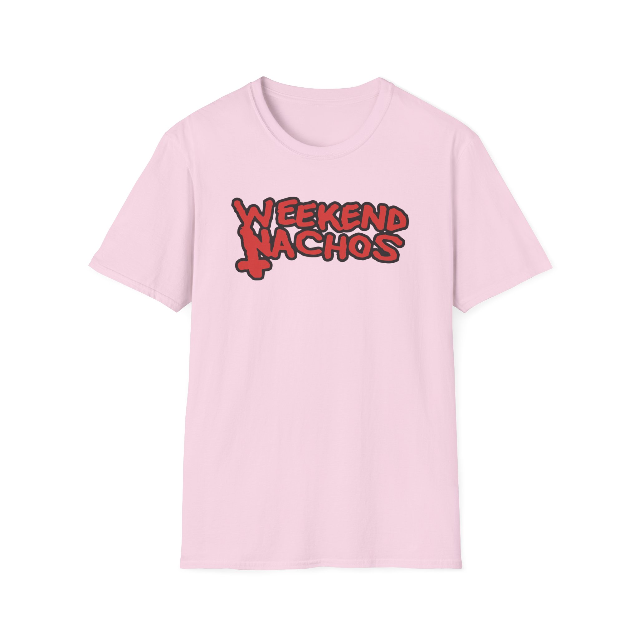 Weekend Nachos Christian Unisex Softstyle T-Shirt - Image 17