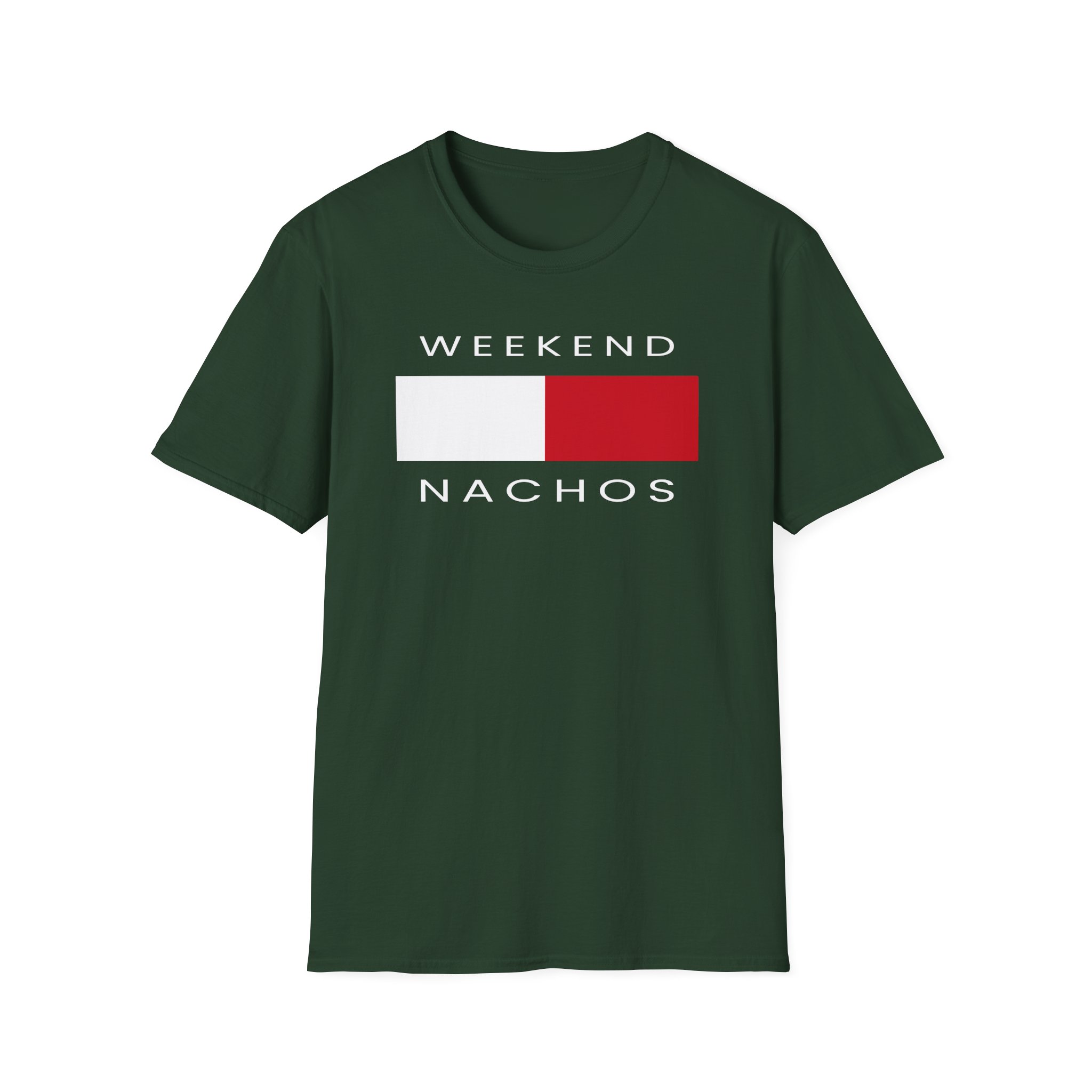 Weekend Nachos Unisex Softstyle T-Shirt - Image 17