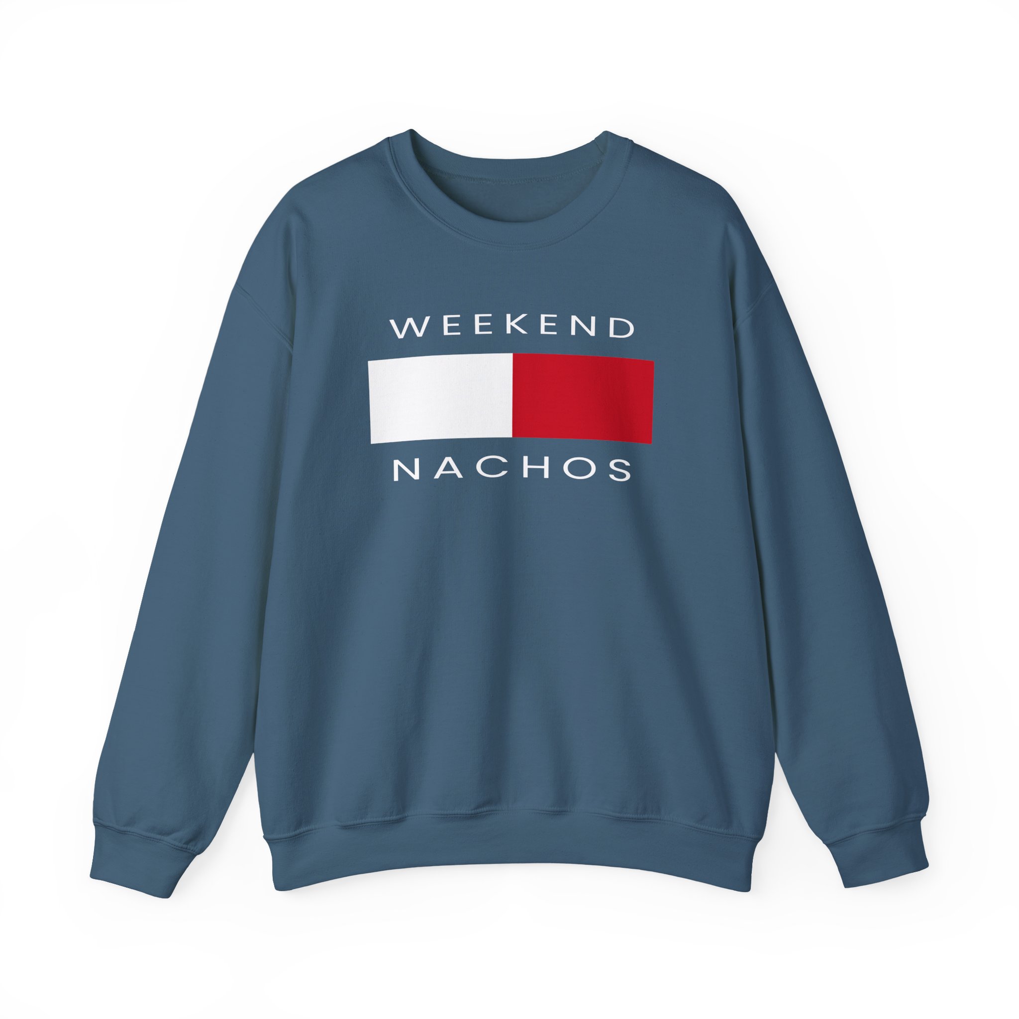 Weekend Nachos Unisex Heavy Blend™ Crewneck Sweatshirt - Image 11