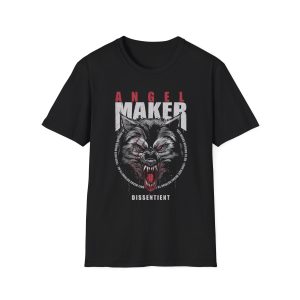 Angelmaker Battle Wolf Unisex Softstyle T-Shirt