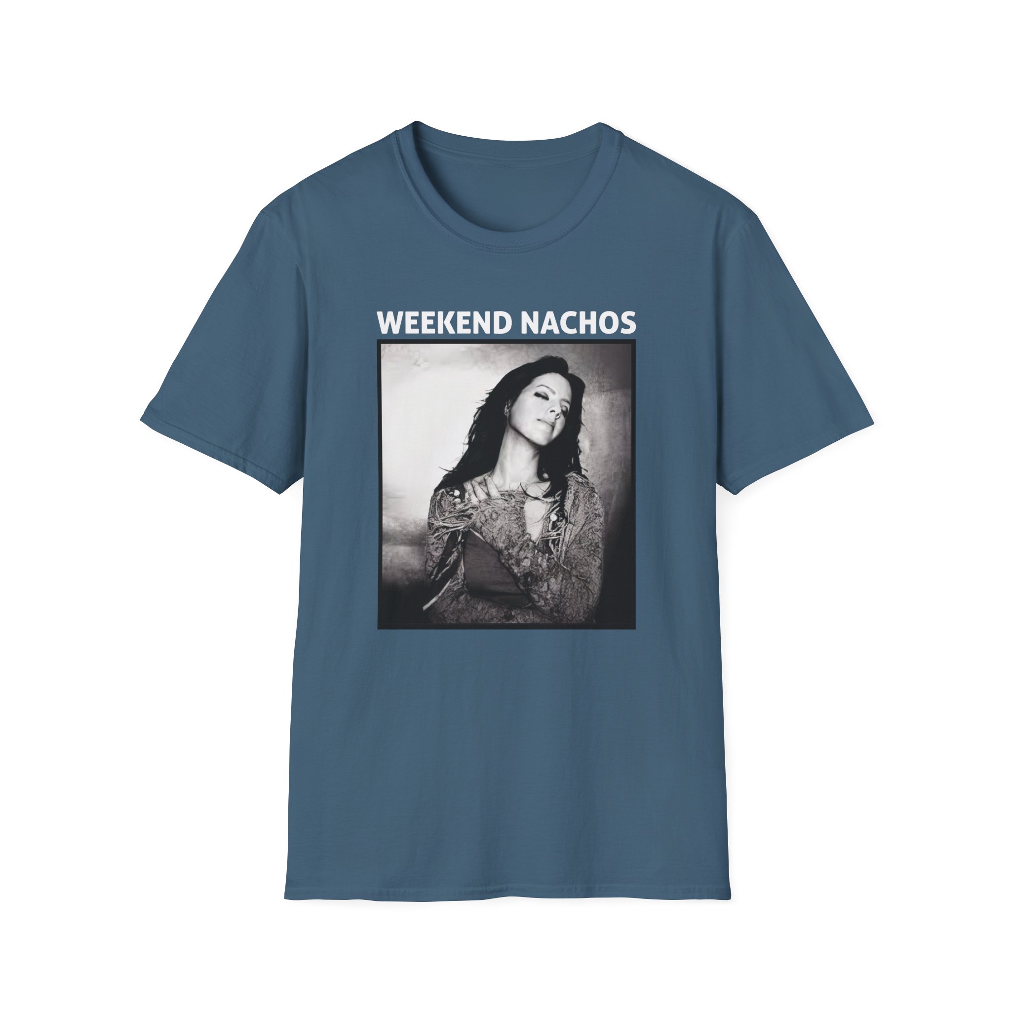 Weekend Nachos Sarah Unisex Softstyle T-Shirt - Image 13