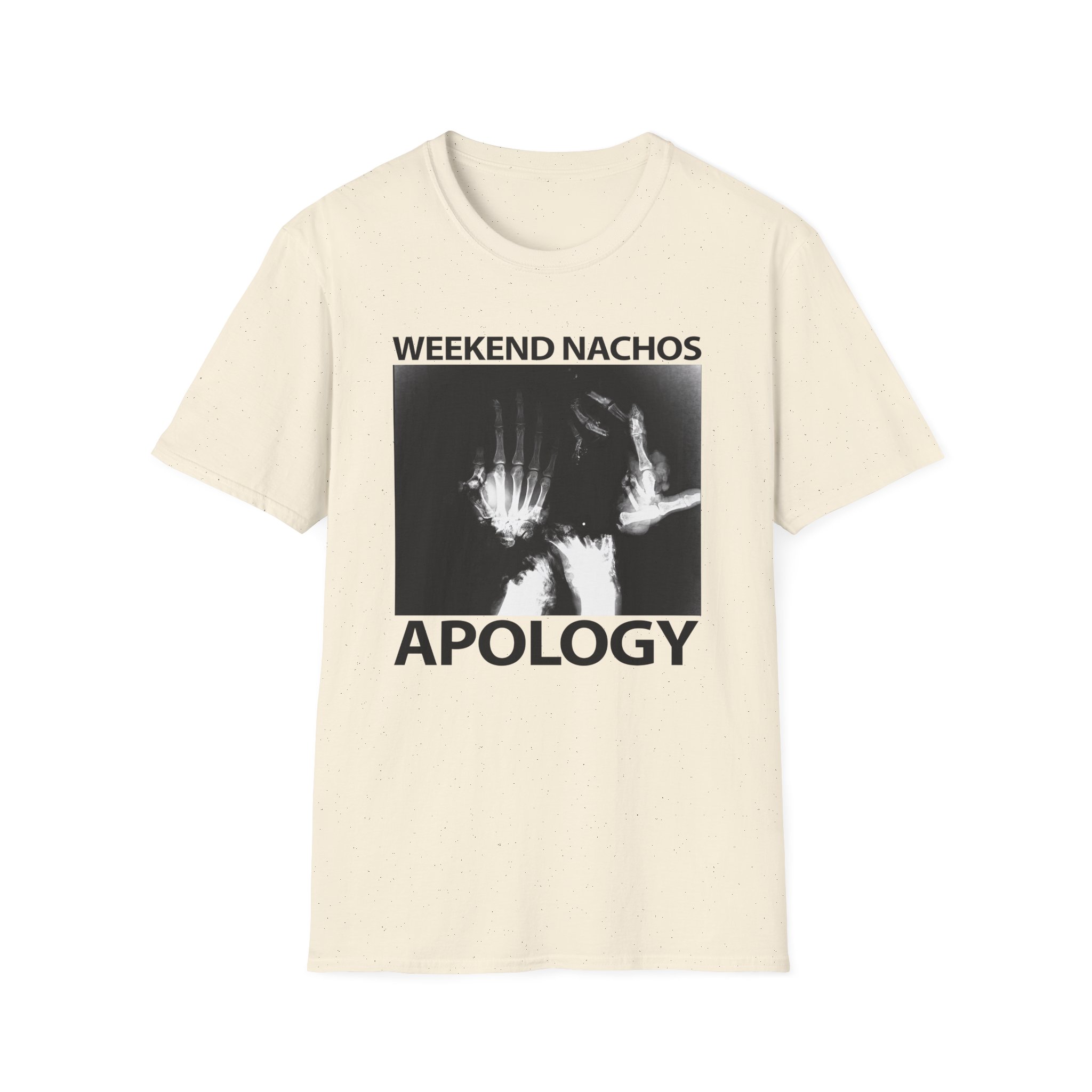Weekend Nachos Apology Unisex Softstyle T-Shirt - Image 9