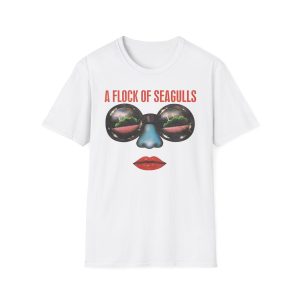 A Flock of Seagulls Us 1982 Tour Unisex Softstyle T-Shirt