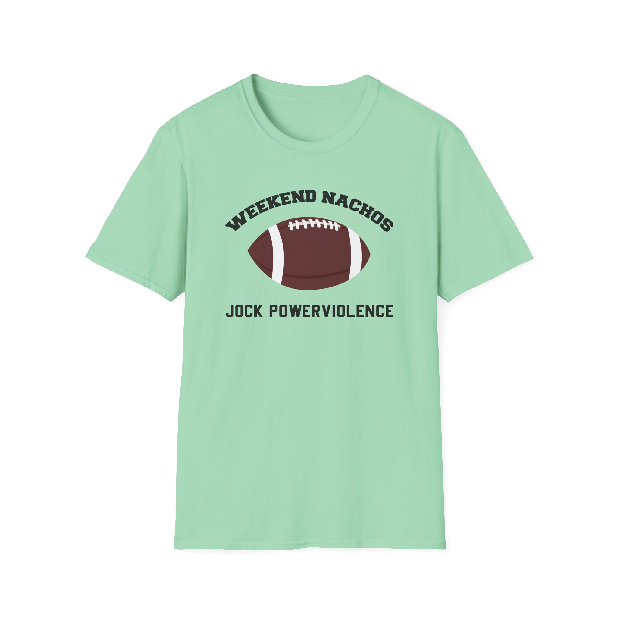 Weekend Nachos Jock Unisex Softstyle T-Shirt - Image 13