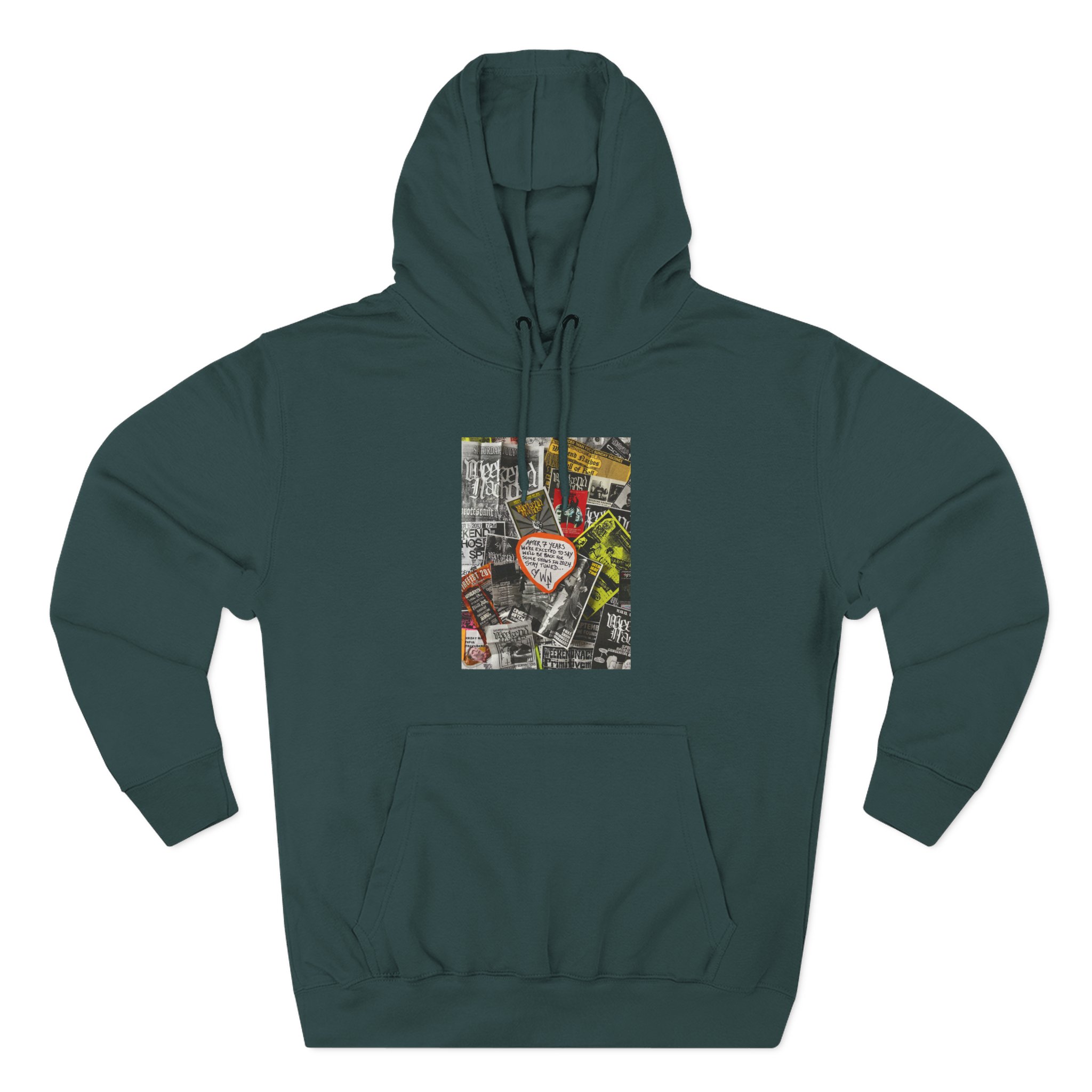 Weekend Nachos Three-Panel Fleece Hoodie - Image 5