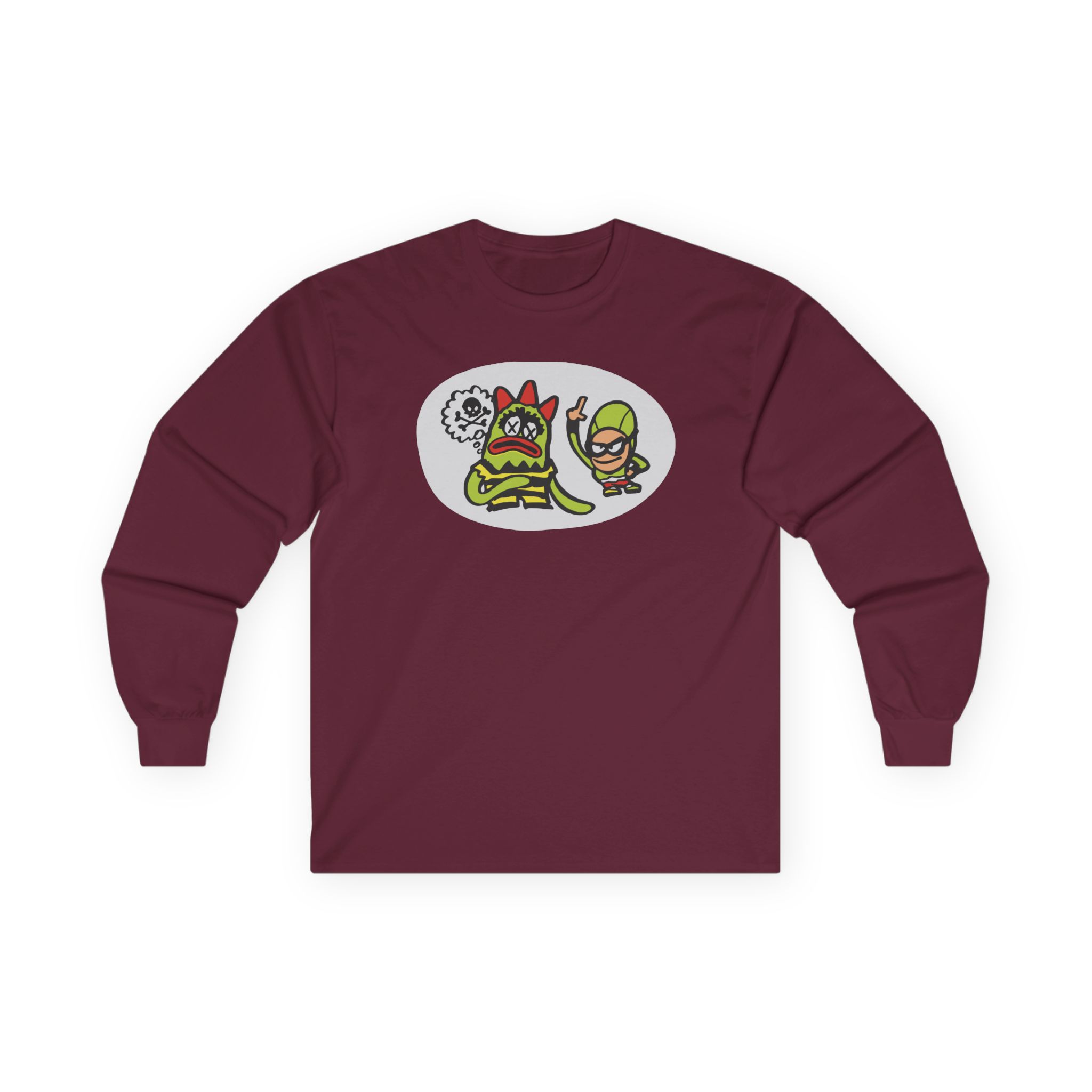 The Aquabats Bat Commander Unisex Ultra Cotton Long Sleeve Tee - Image 3