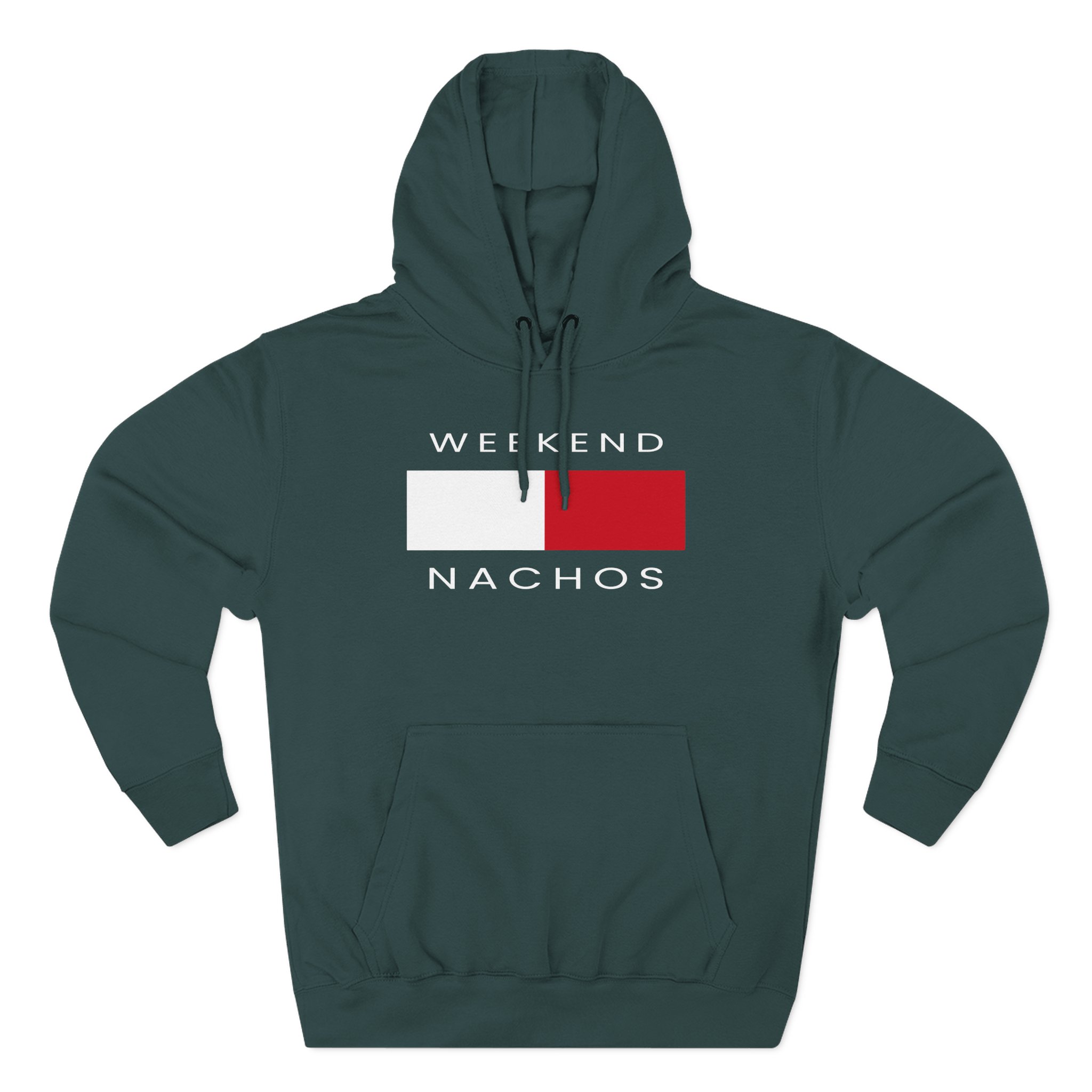 Weekend Nachos Three-Panel Fleece Hoodie - Image 7