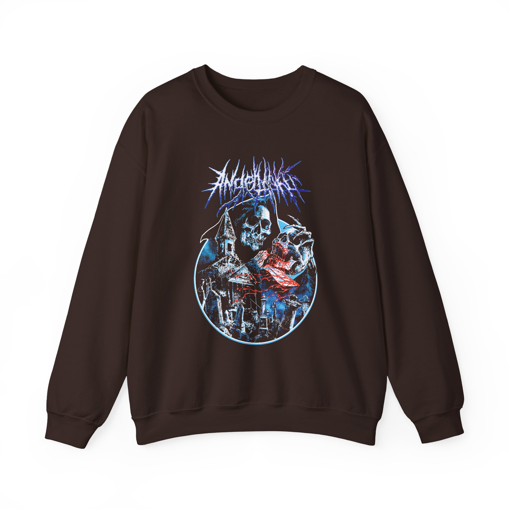 Angelmaker Angel Of Death Unisex Heavy Blend™ Crewneck Sweatshirt - Image 5