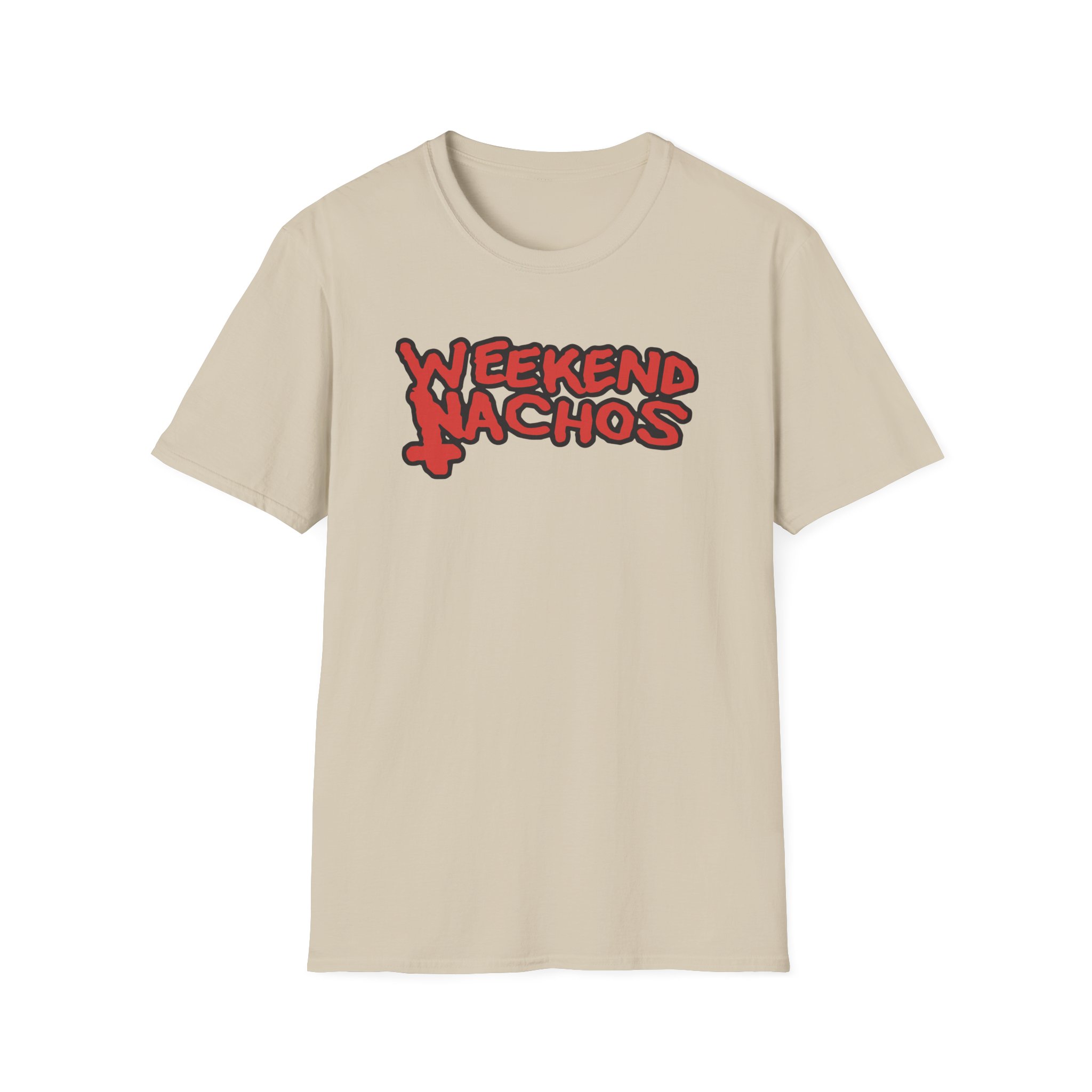 Weekend Nachos Christian Unisex Softstyle T-Shirt - Image 7