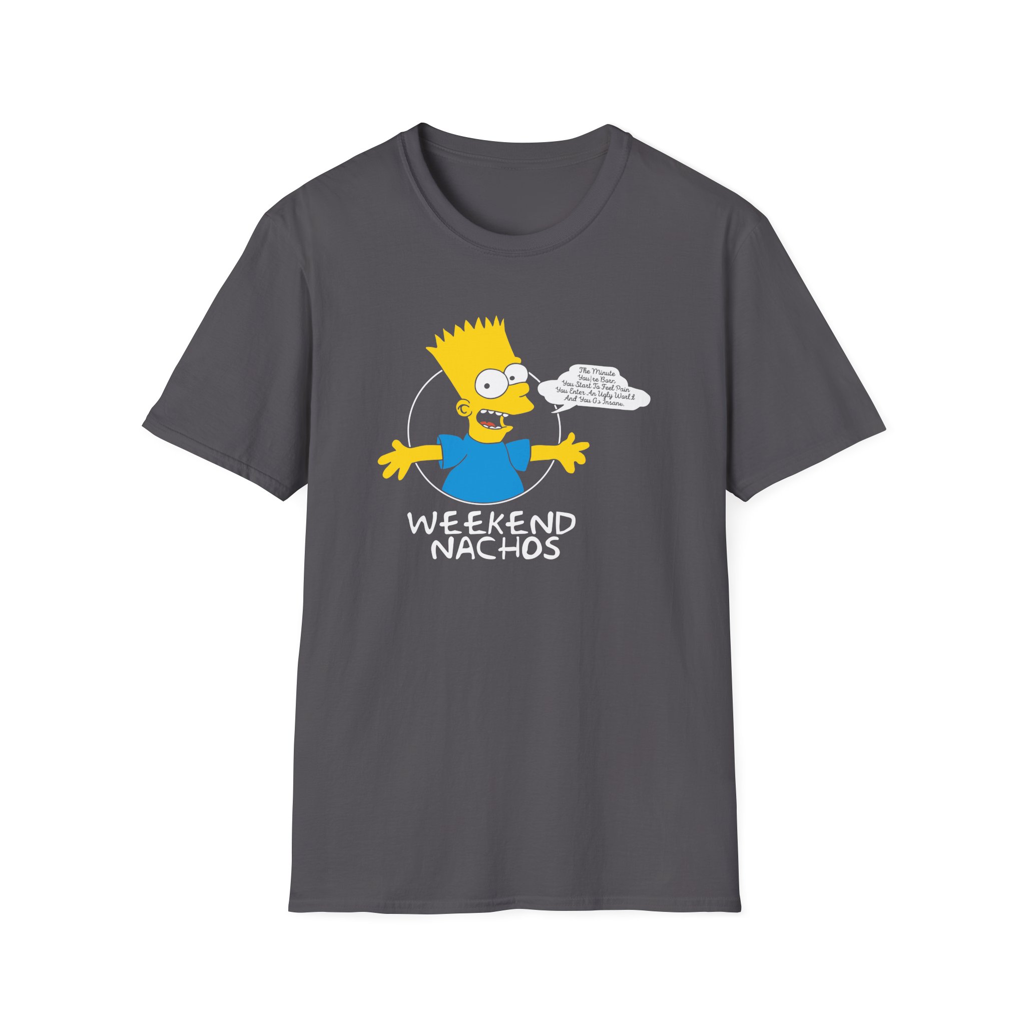 Weekend Nachos Unisex Softstyle T-Shirt - Image 11