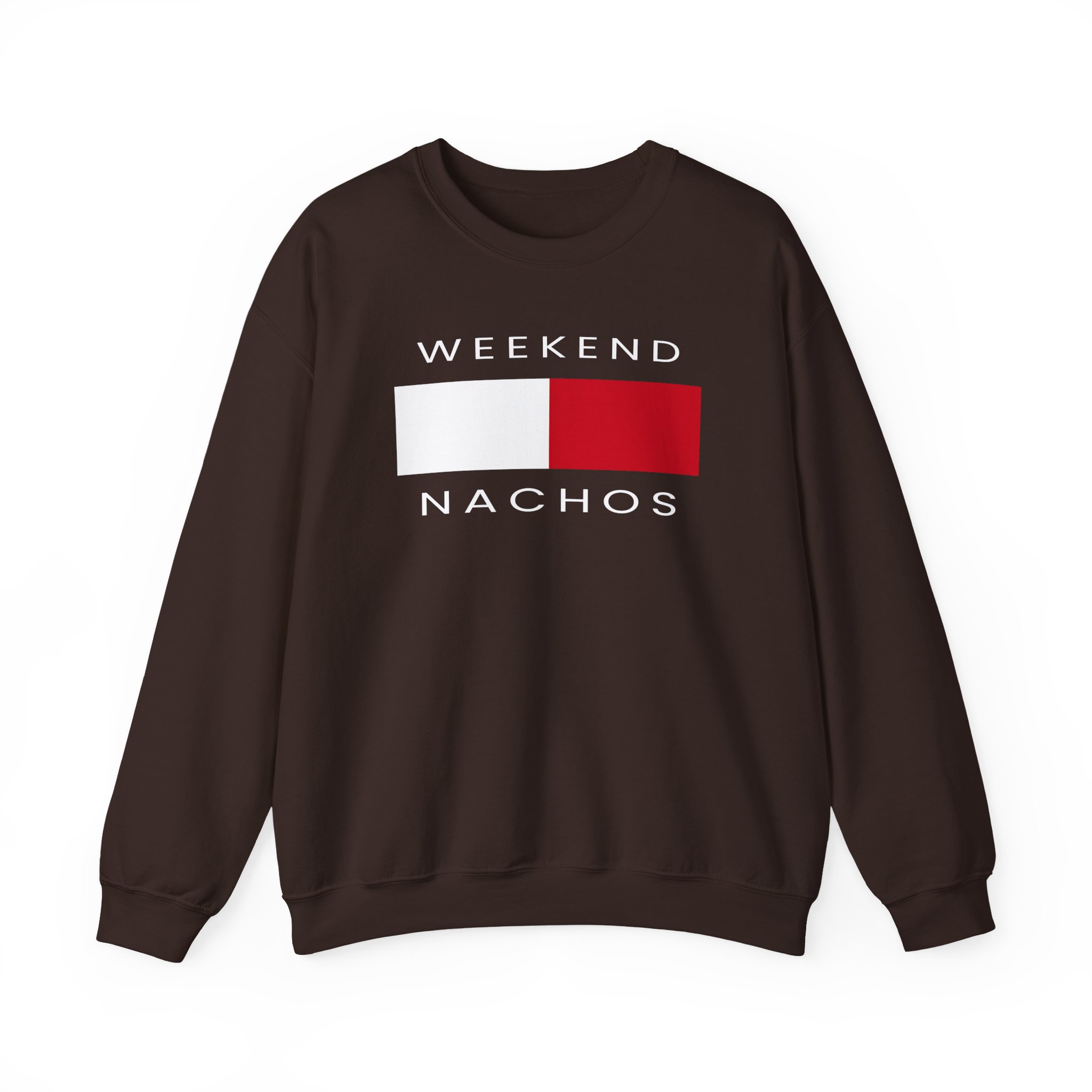 Weekend Nachos Unisex Heavy Blend™ Crewneck Sweatshirt - Image 3