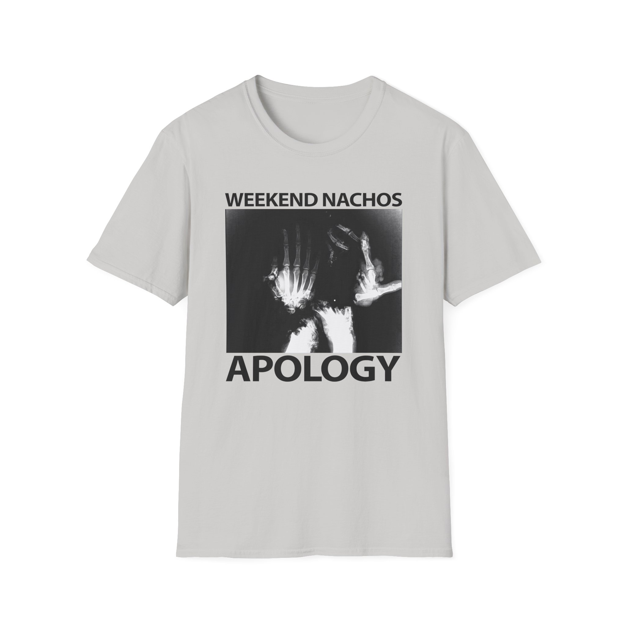 Weekend Nachos Apology Unisex Softstyle T-Shirt - Image 7