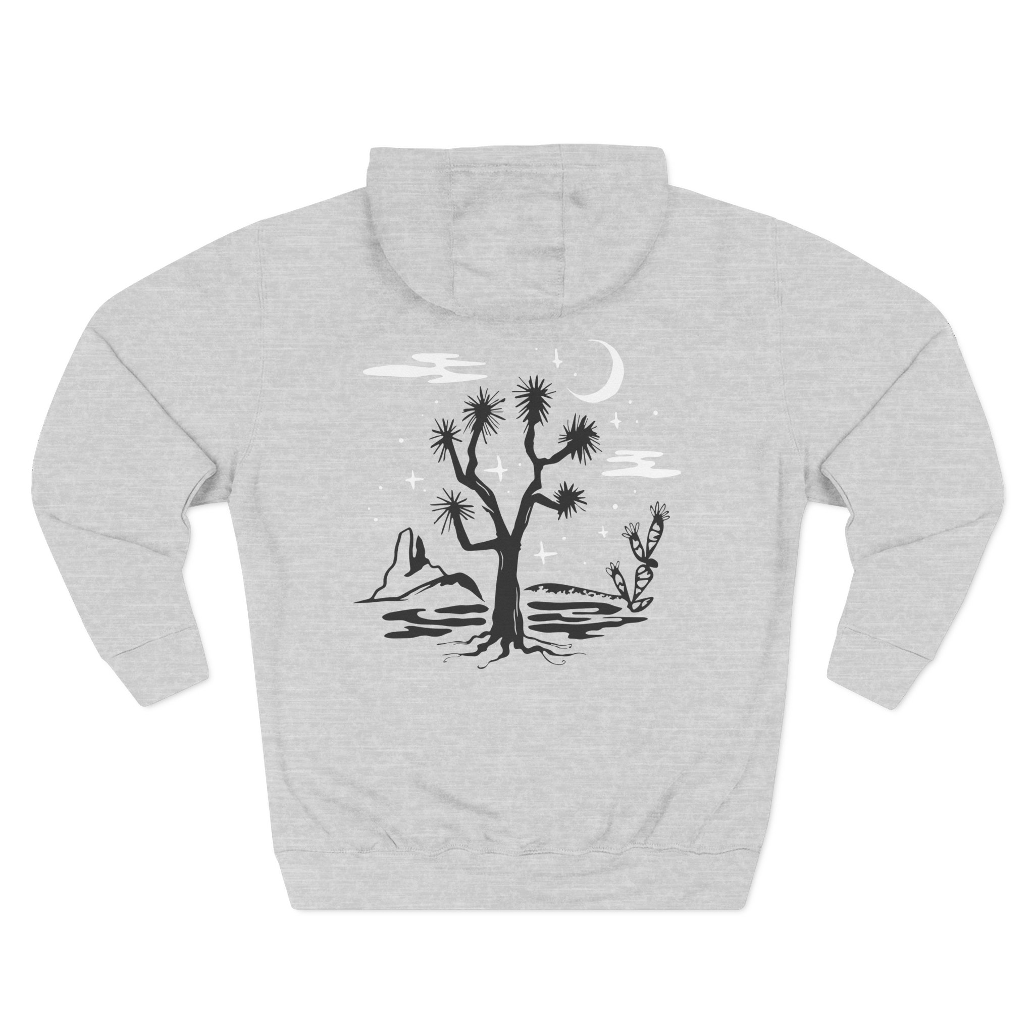 LSDREAM Joshua Tree Three-Panel Fleece Hoodie - Image 4