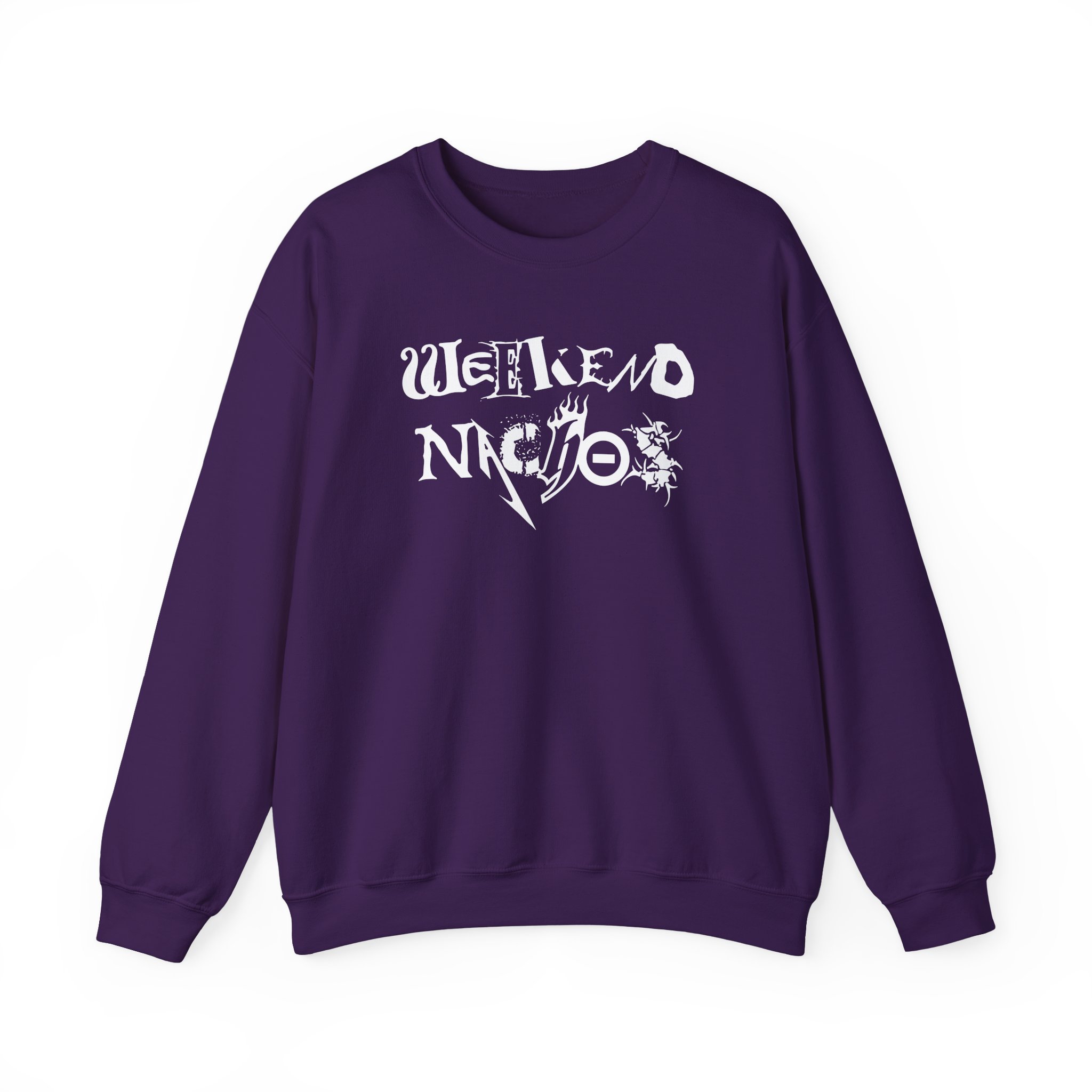 Weekend Nachos Unisex Heavy Blend™ Crewneck Sweatshirt - Image 19