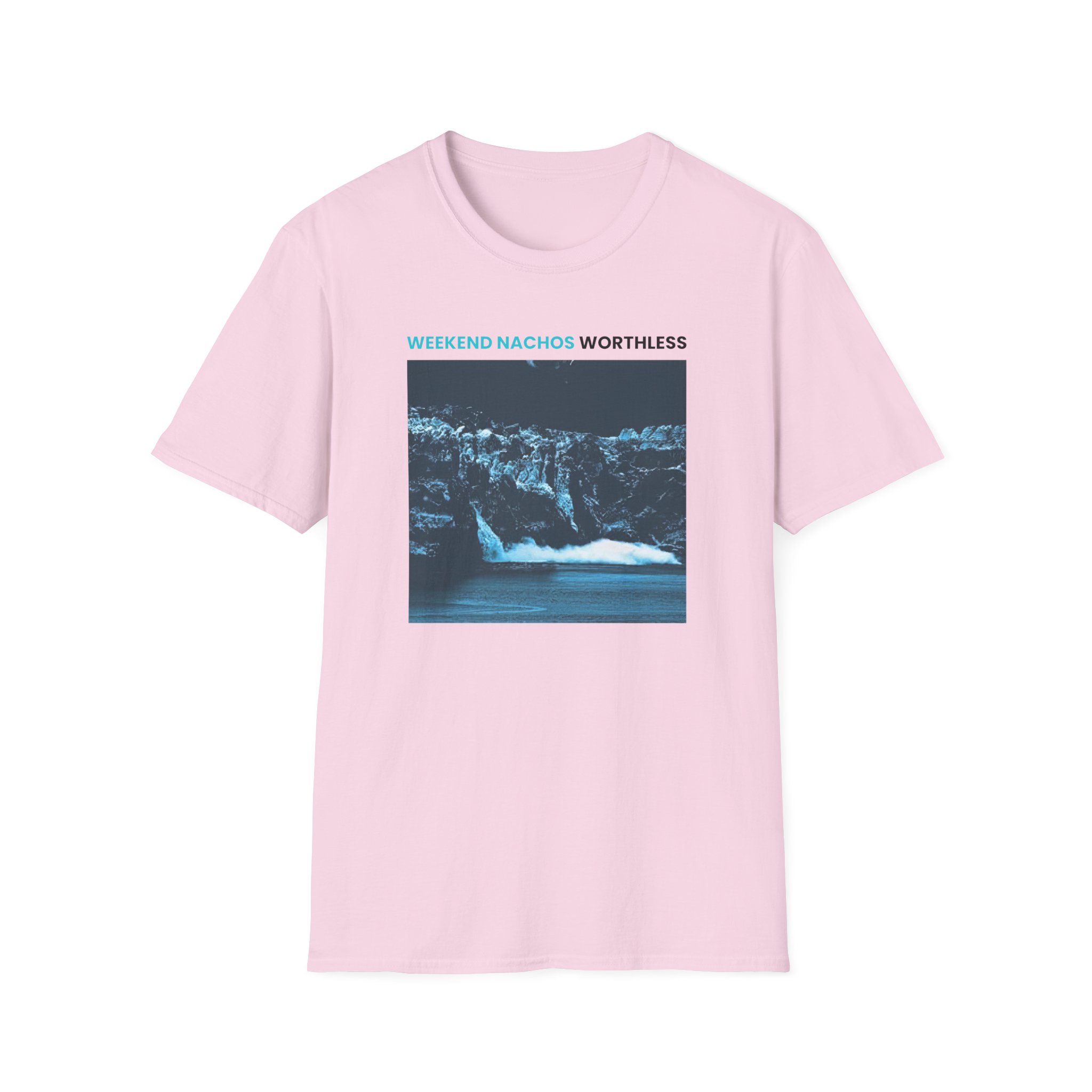 Weekend Nachos Worthless Unisex Softstyle T-Shirt - Image 13
