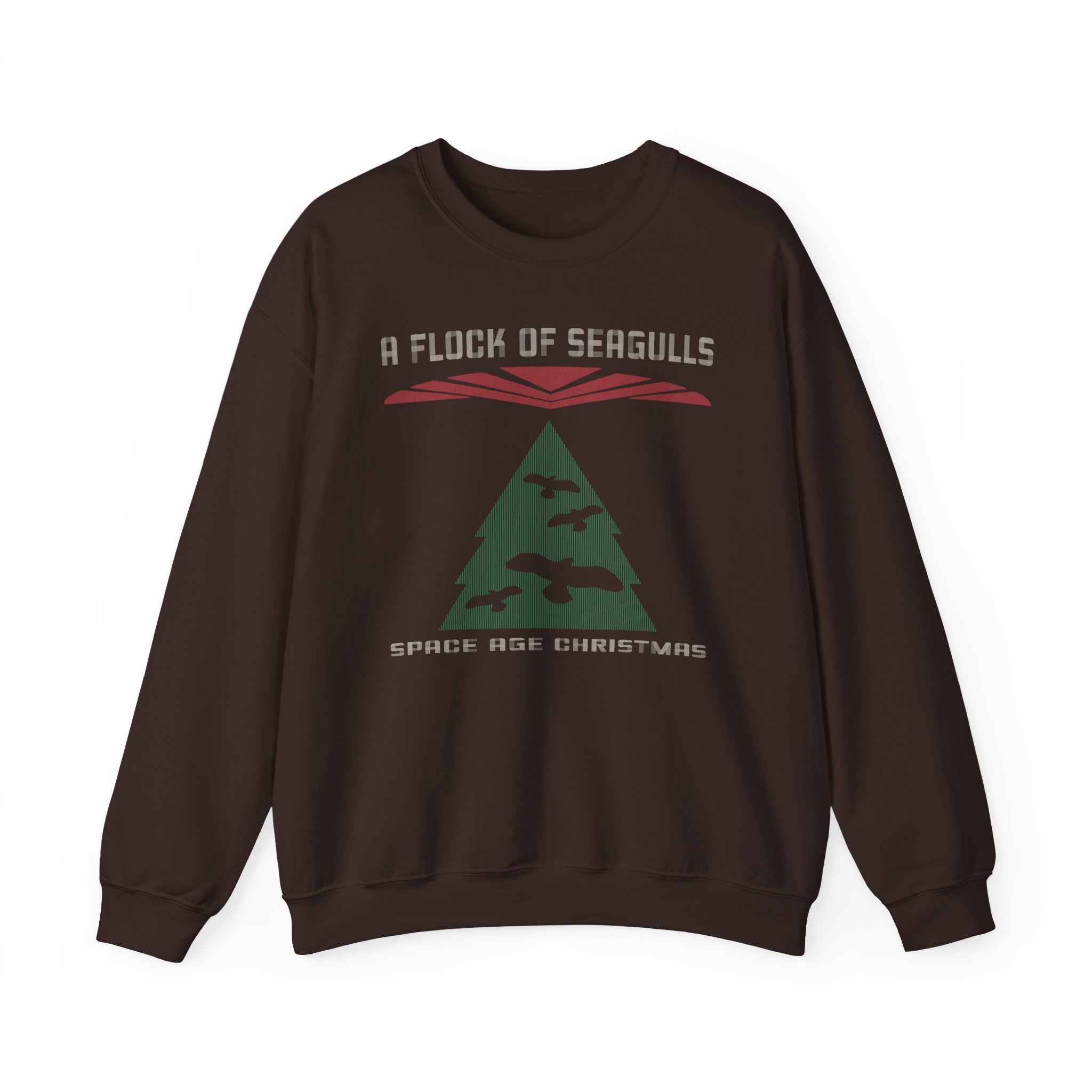 A Flock of Seagulls Ugly Xmas Unisex Heavy Blend™ Crewneck Sweatshirt - Image 3