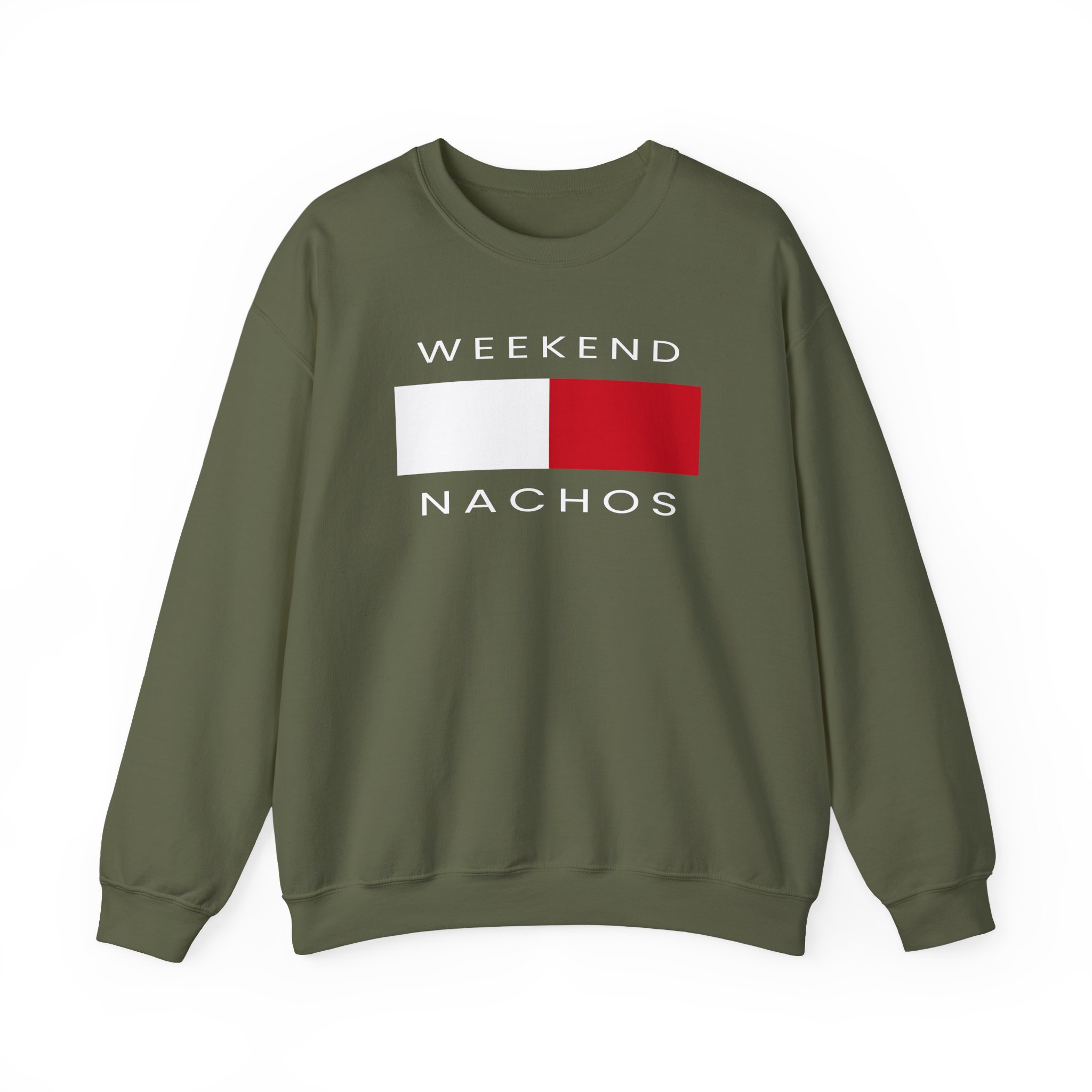Weekend Nachos Unisex Heavy Blend™ Crewneck Sweatshirt - Image 5