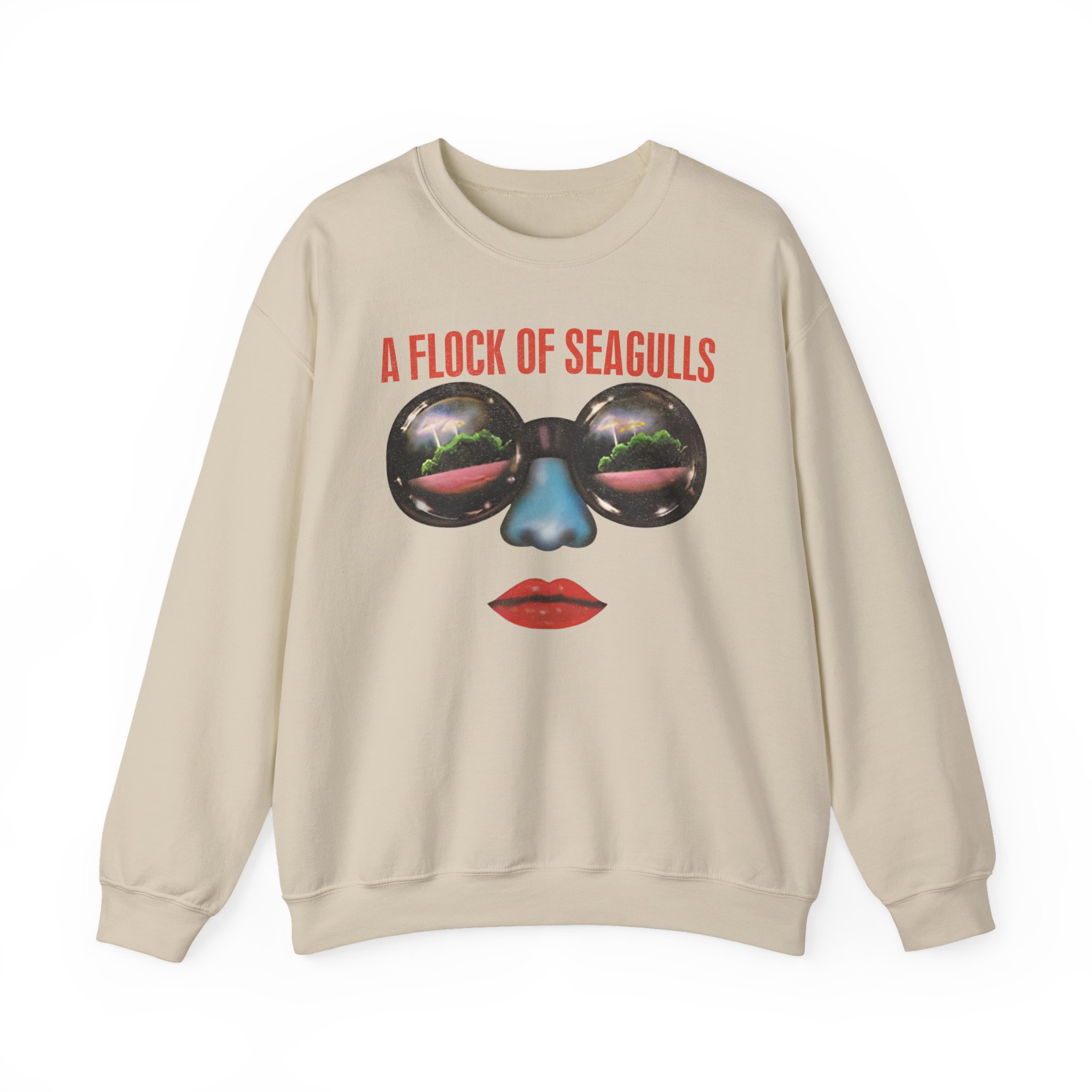 A Flock of Seagulls Us 1982 Tour Unisex Heavy Blend™ Crewneck Sweatshirt - Image 5