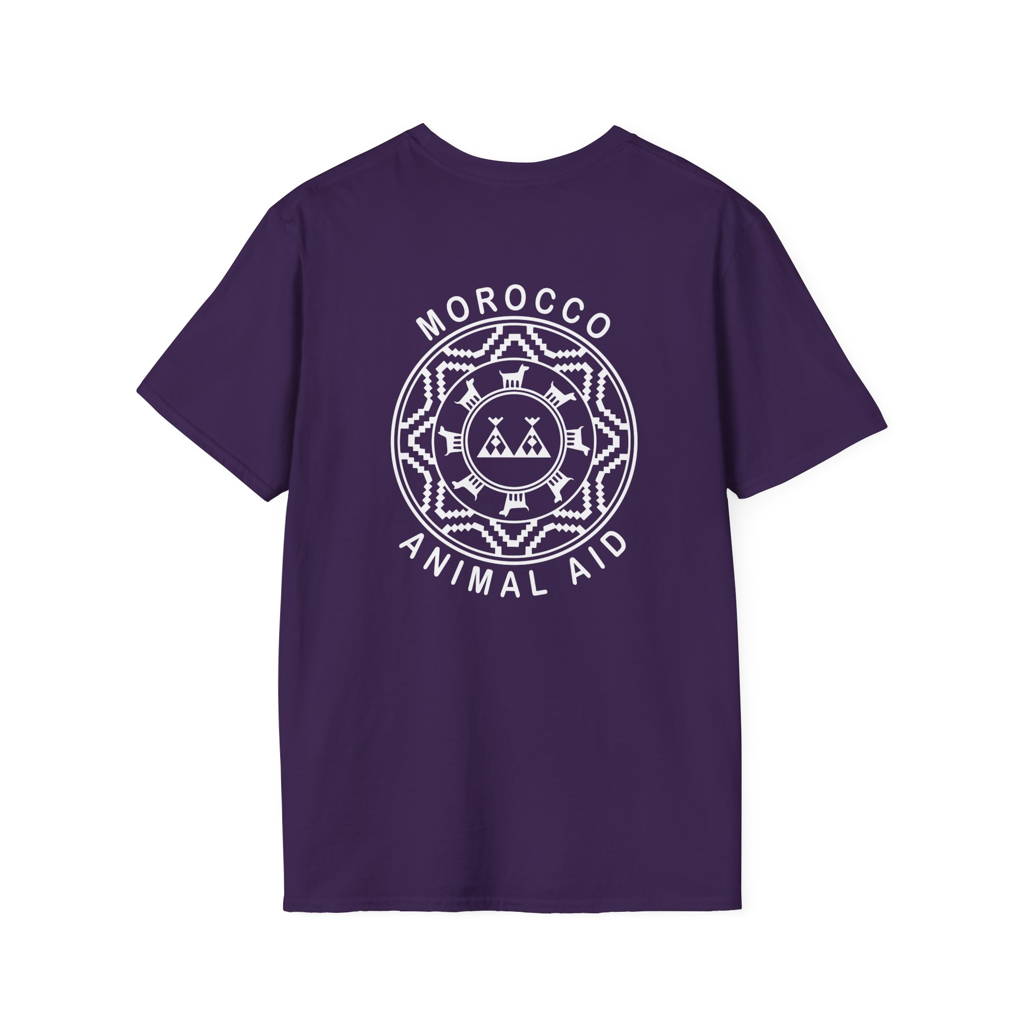 Kinging It Morocco Animal Aid Unisex Softstyle T-shirt - Image 20