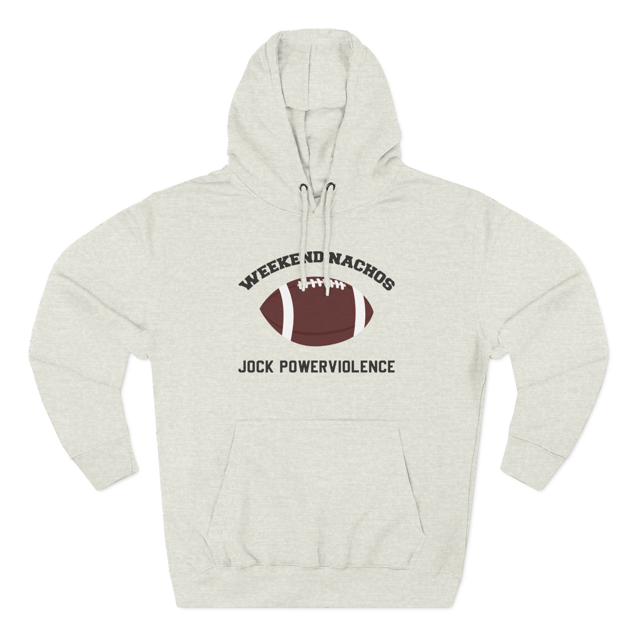 Weekend Nachos Jock Three-Panel Fleece Hoodie - Image 9