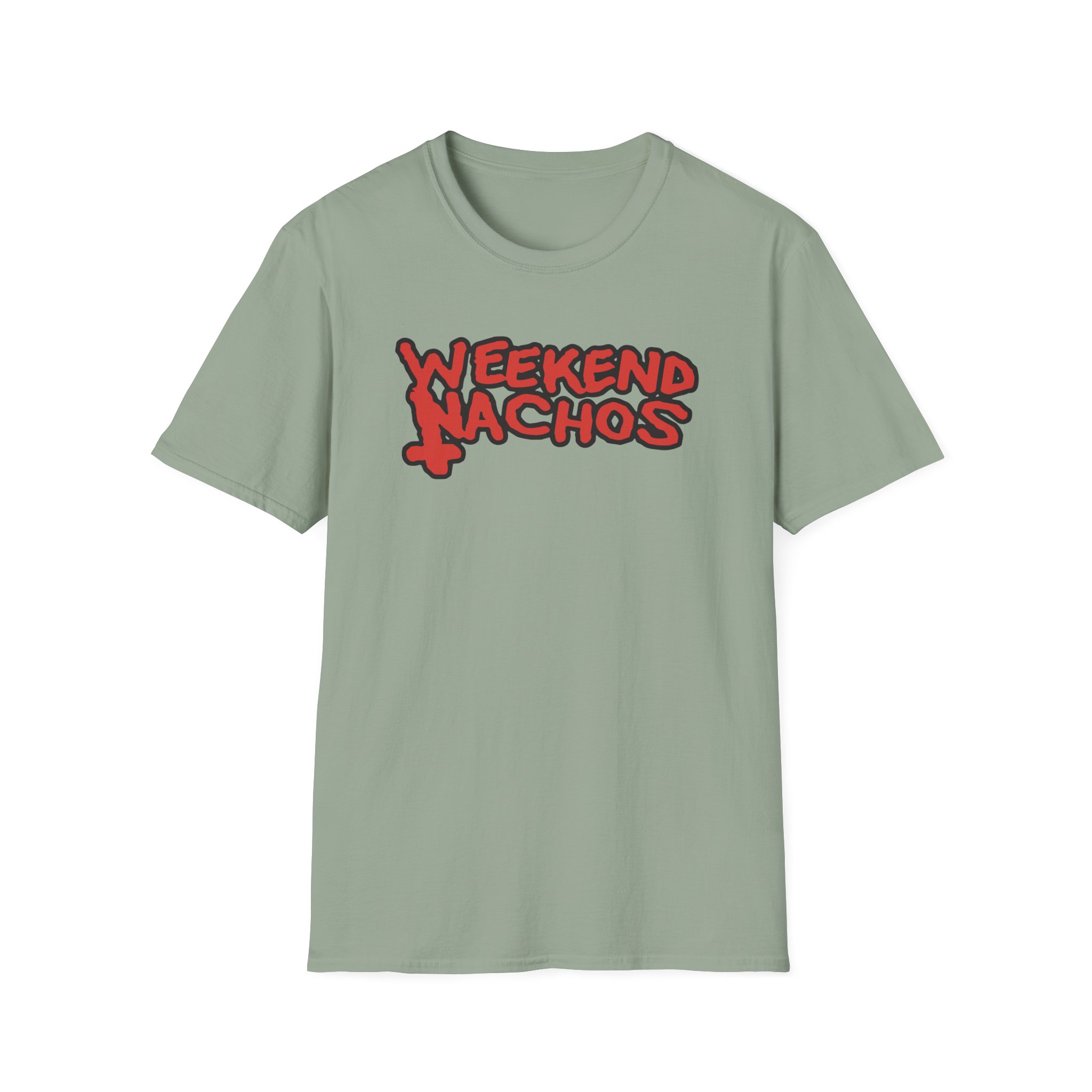 Weekend Nachos Christian Unisex Softstyle T-Shirt - Image 21
