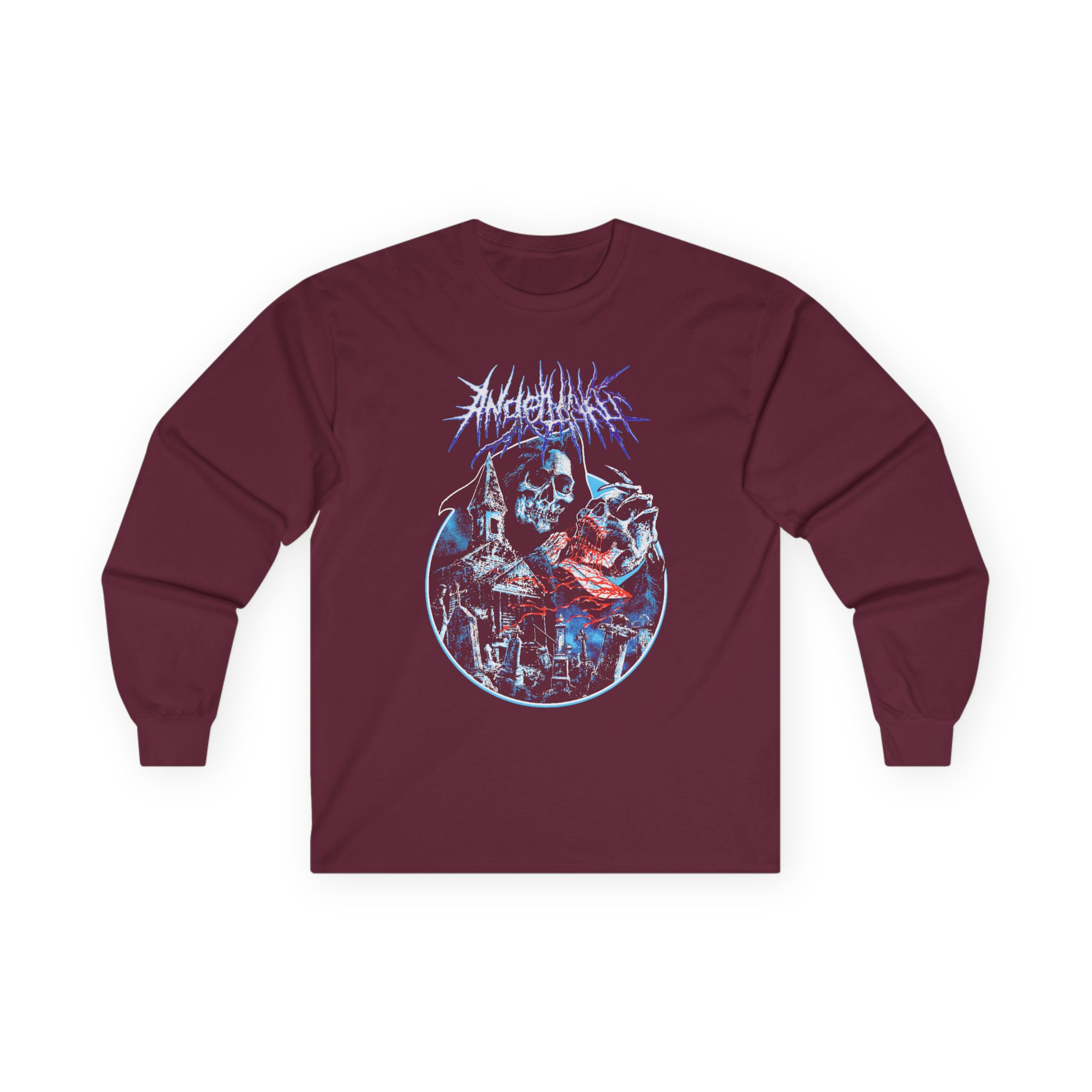 Angelmaker Angel Of Death Unisex Ultra Cotton Long Sleeve Tee - Image 3