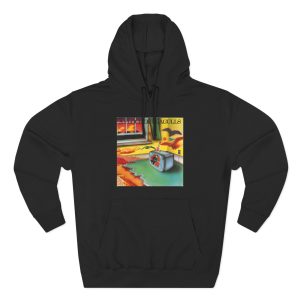 A Flock of Seagulls Original Album Cover Three-Panel Fleece Hoodie