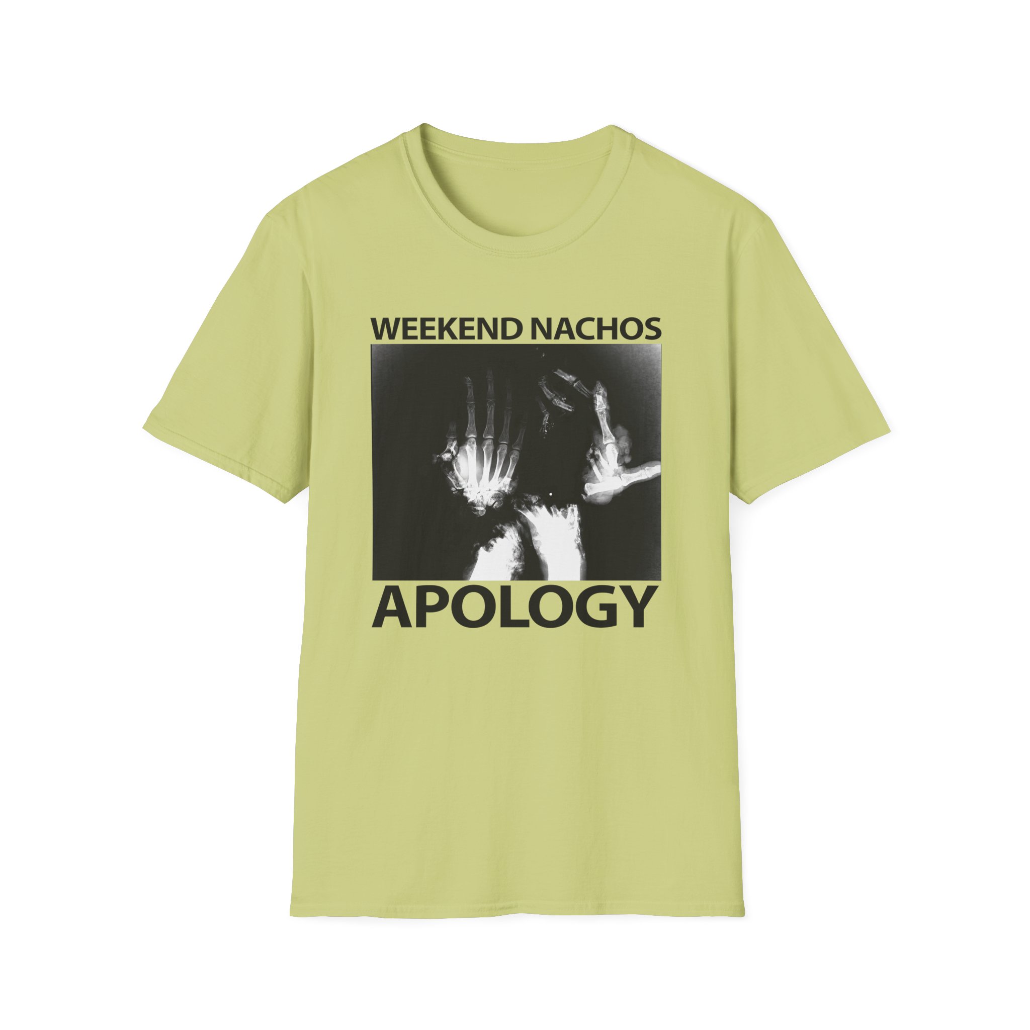 Weekend Nachos Apology Unisex Softstyle T-Shirt - Image 13