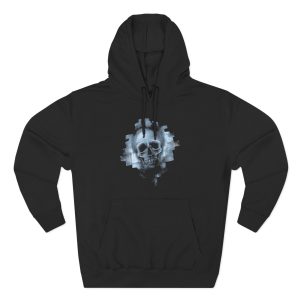 Thunderdome Skull Three-Panel Fleece Hoodie