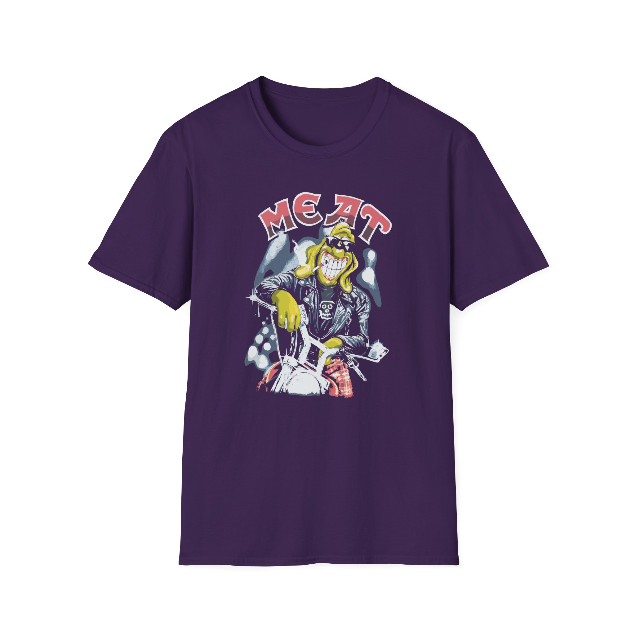 Papa Meat Unisex Softstyle T-Shirt - Image 17