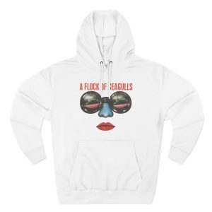 A Flock of Seagulls Us 1982 Tour Three-Panel Fleece Hoodie