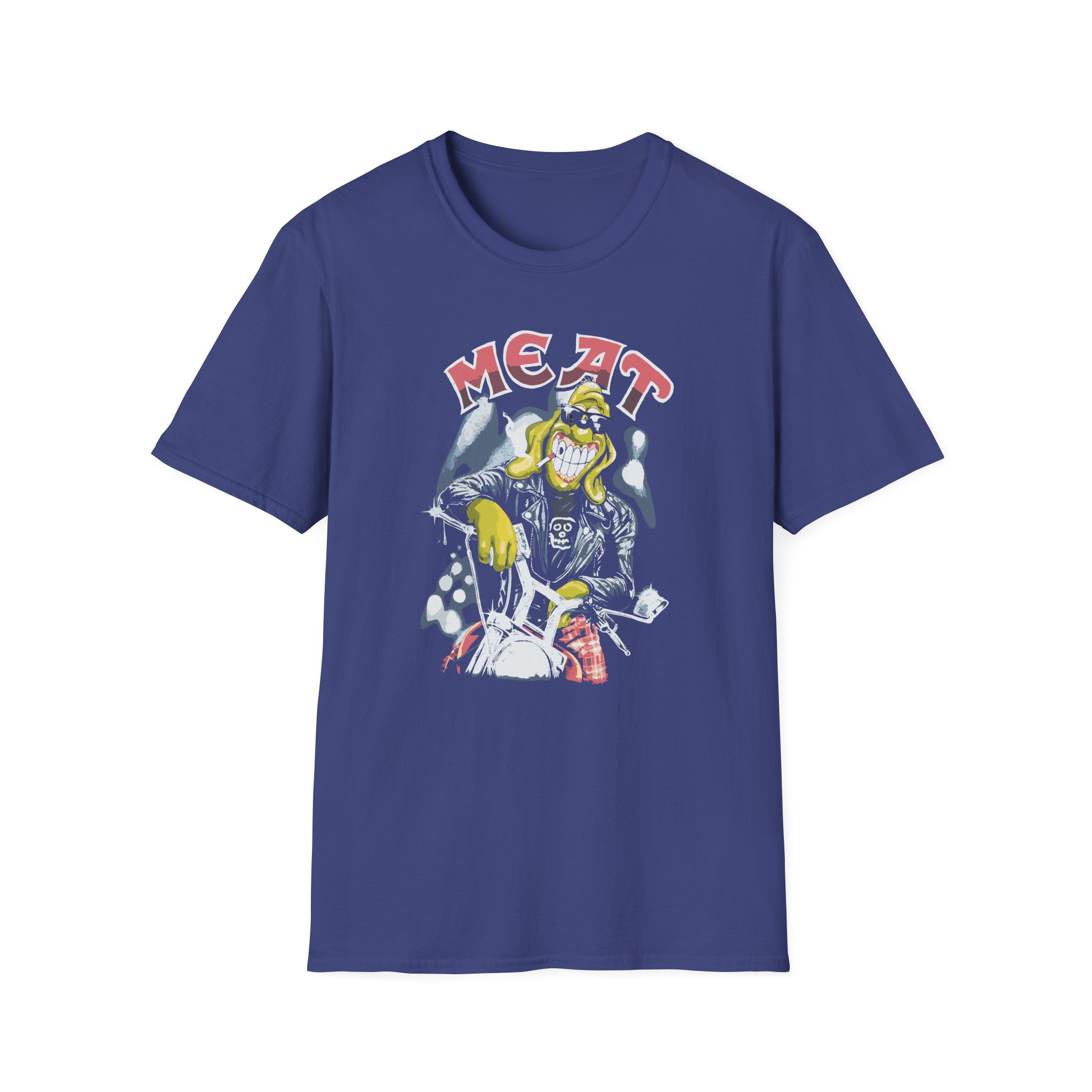Papa Meat Unisex Softstyle T-Shirt - Image 13