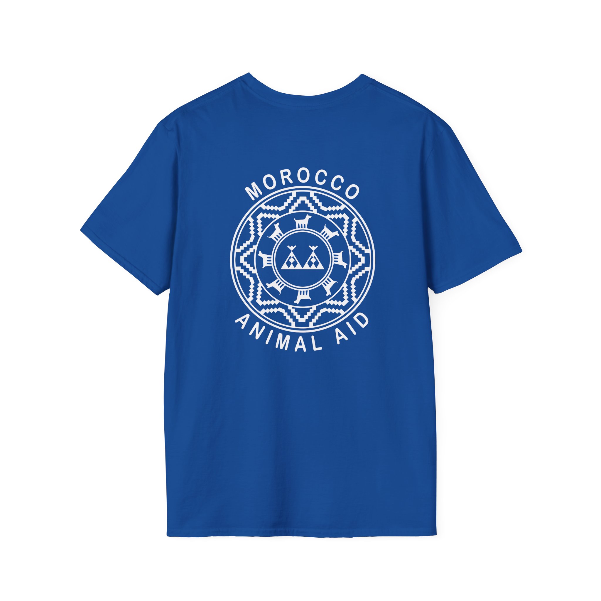 Kinging It Morocco Animal Aid Unisex Softstyle T-shirt - Image 12