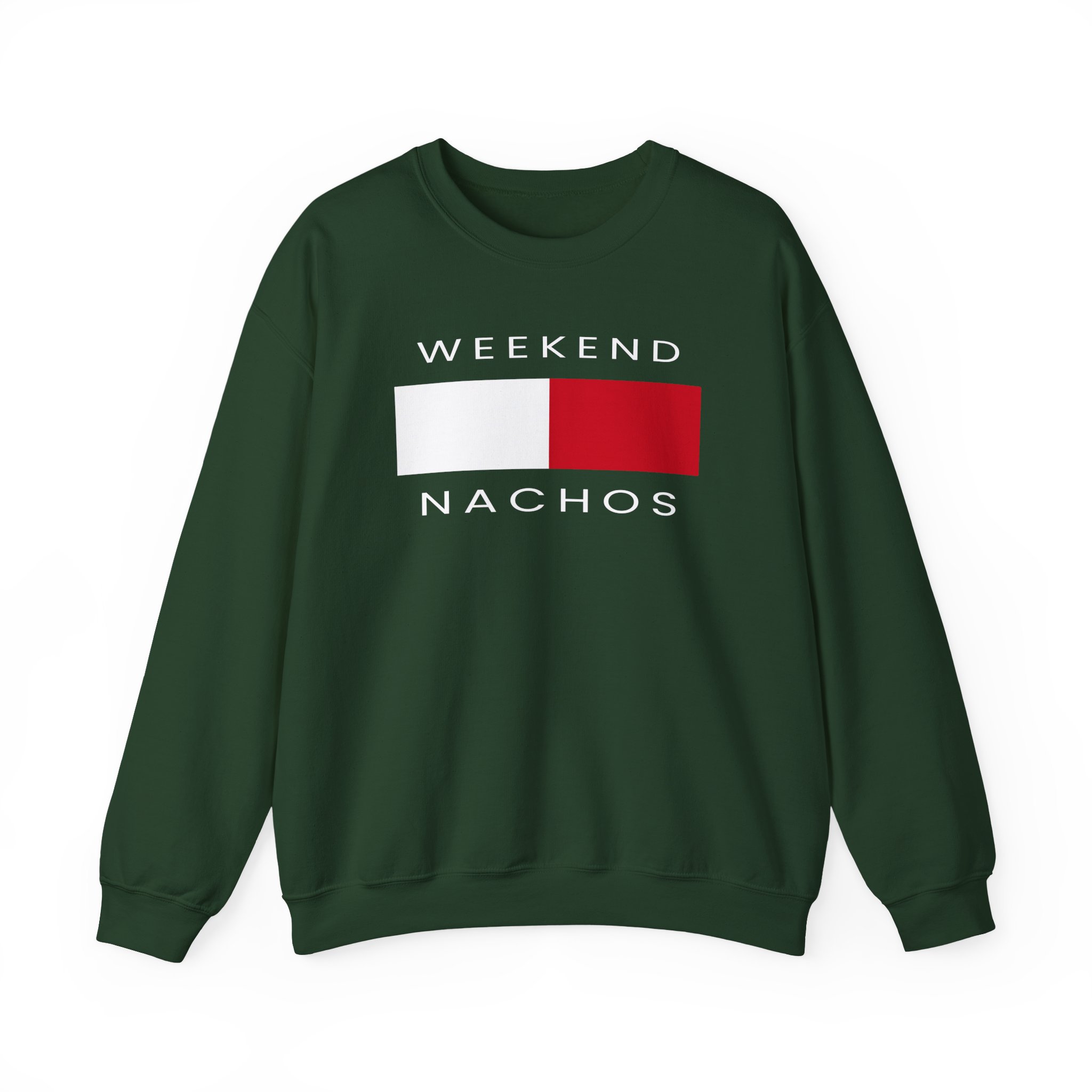 Weekend Nachos Unisex Heavy Blend™ Crewneck Sweatshirt - Image 7