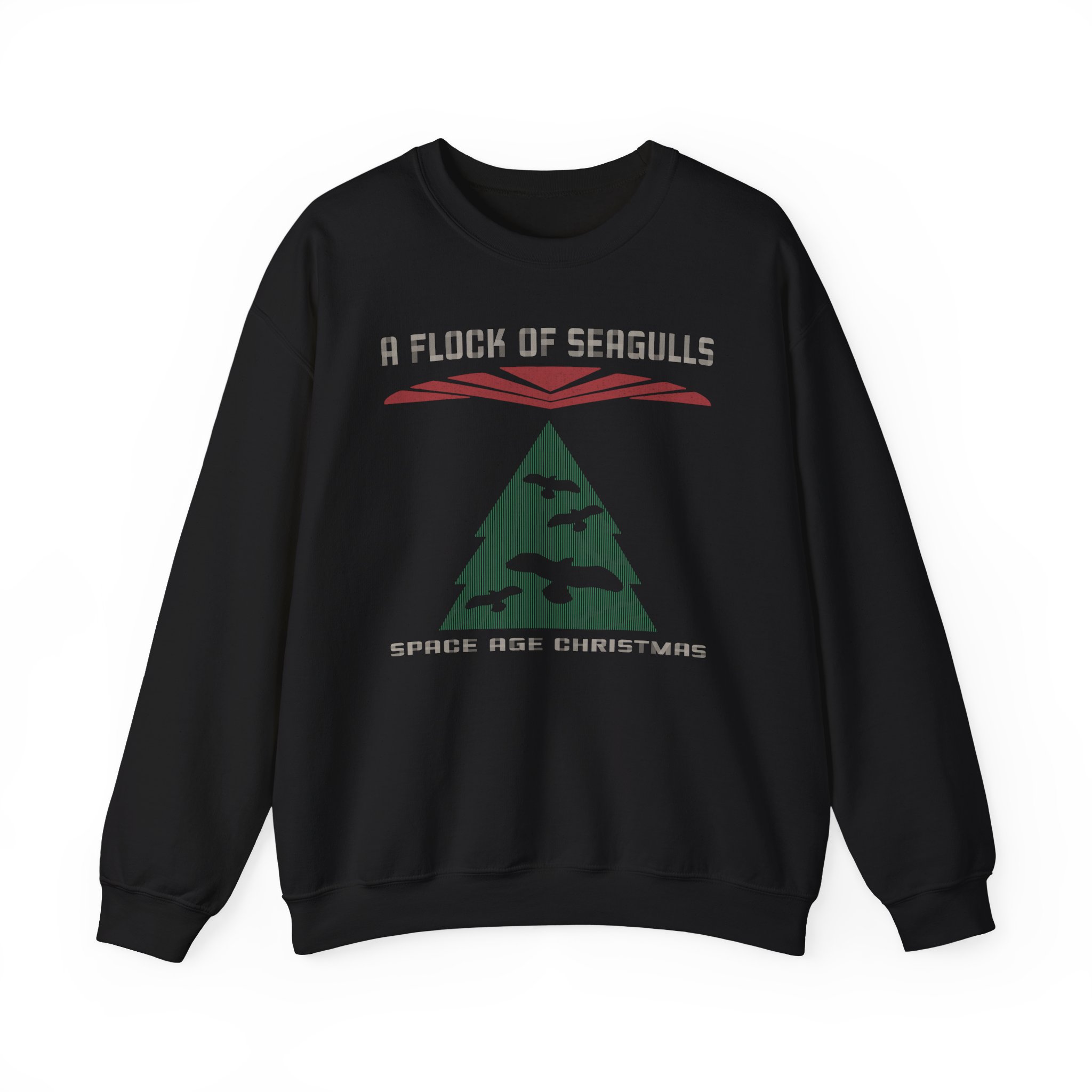 A Flock of Seagulls Ugly Xmas Unisex Heavy Blend™ Crewneck Sweatshirt