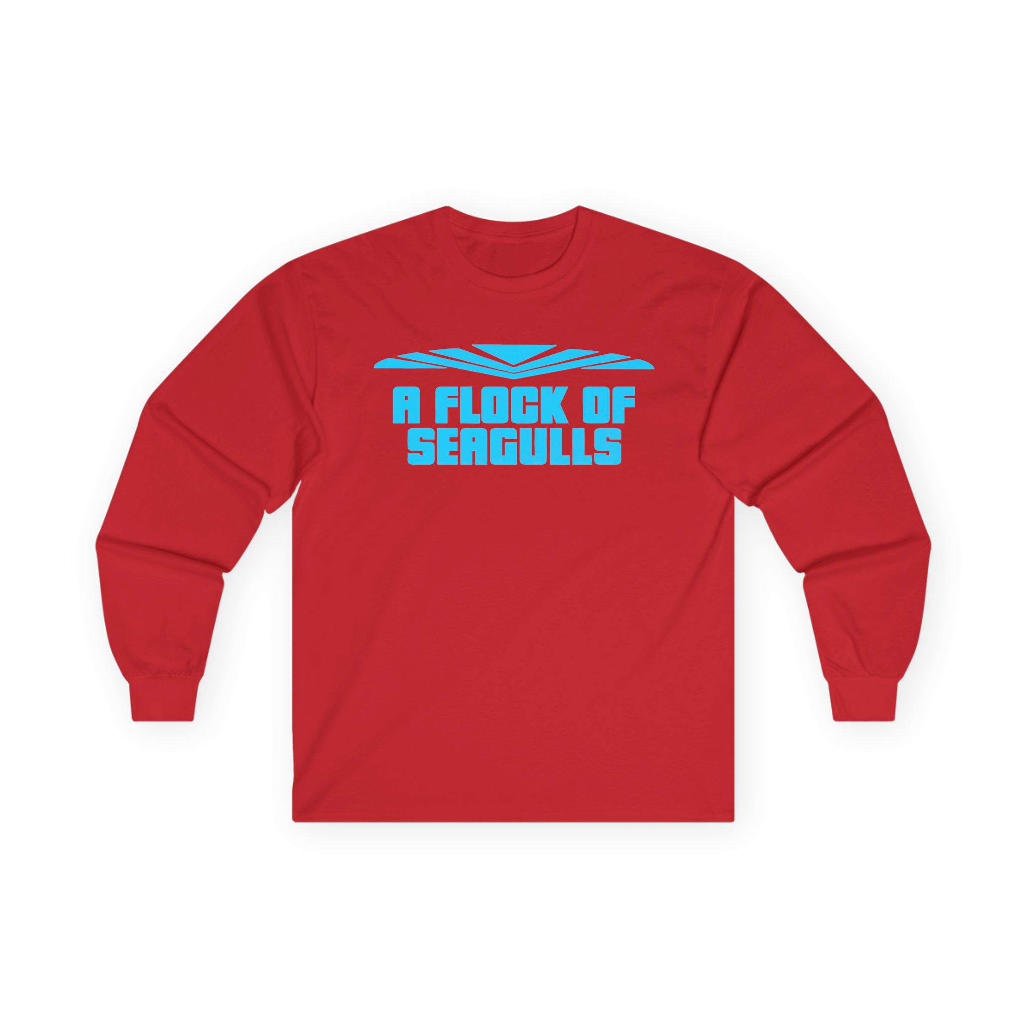 A Flock of Seagulls Logo Unisex Ultra Cotton Long Sleeve Tee - Image 13