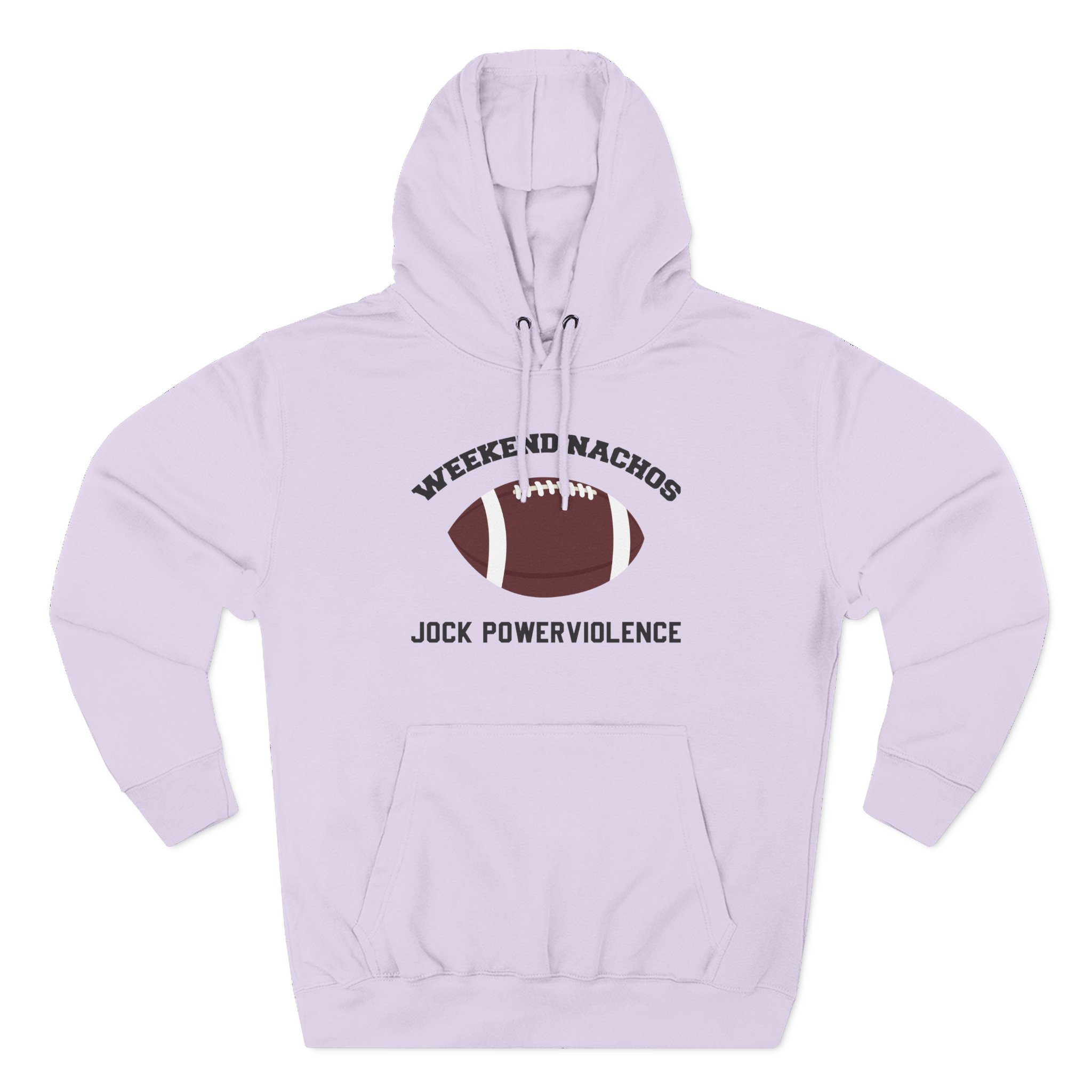 Weekend Nachos Jock Three-Panel Fleece Hoodie - Image 13