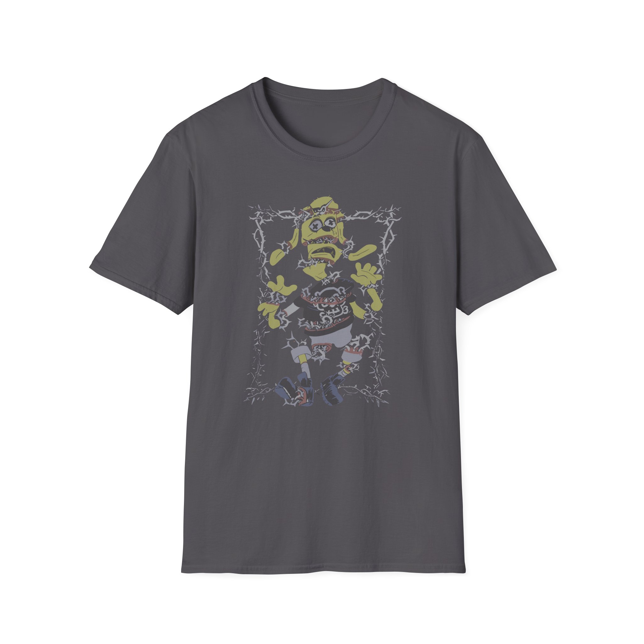 Papa Meat Unisex Softstyle T-Shirt - Image 7