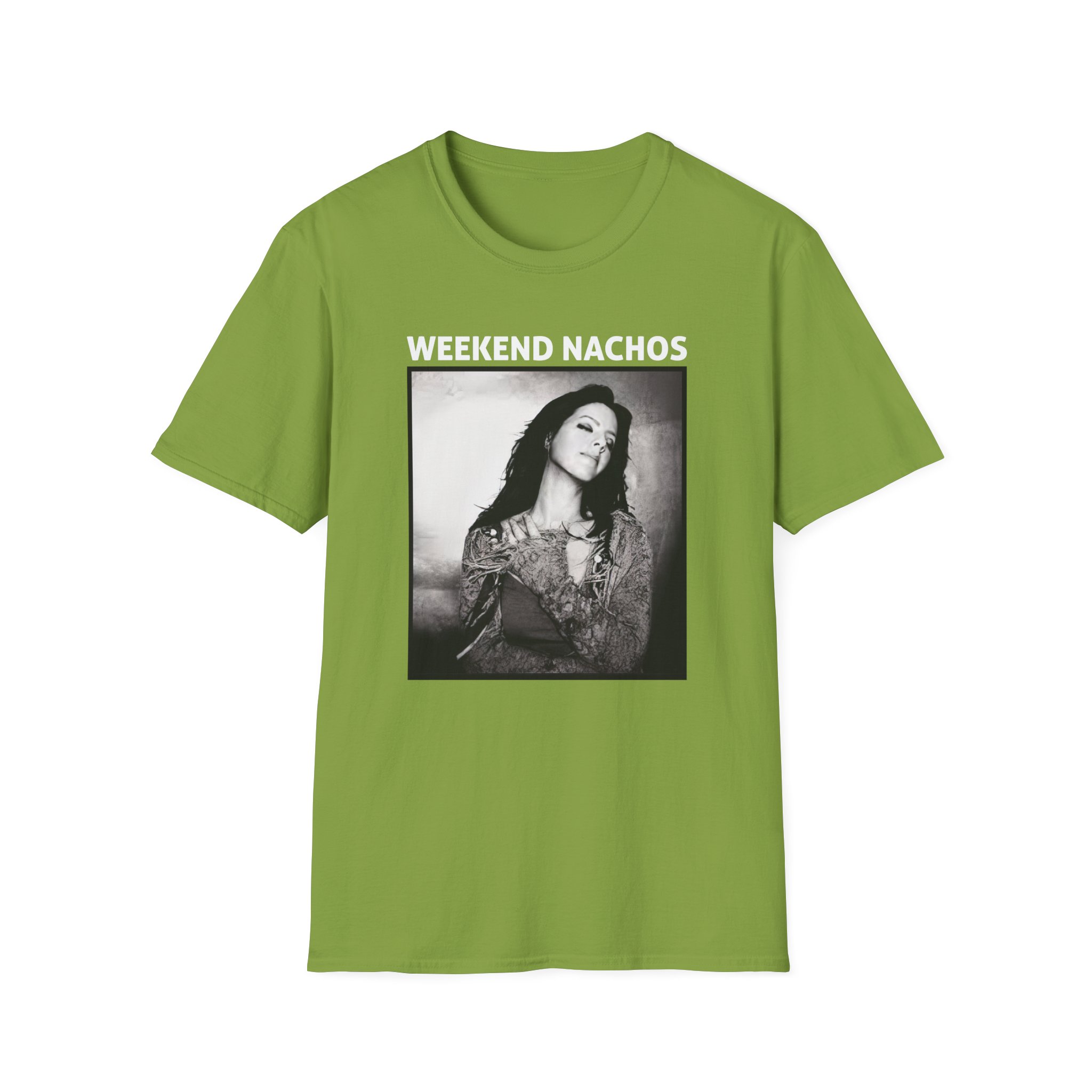 Weekend Nachos Sarah Unisex Softstyle T-Shirt - Image 7