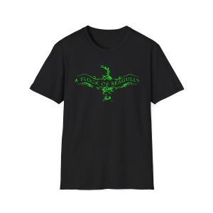 A Flock of Seagulls Logo Unisex Softstyle T-Shirt