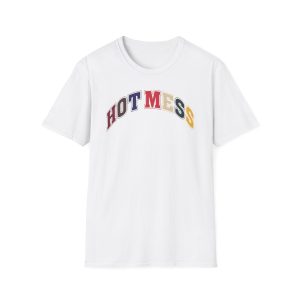 Alix Earle Hot Mess Varsity Unisex Softstyle T-Shirt