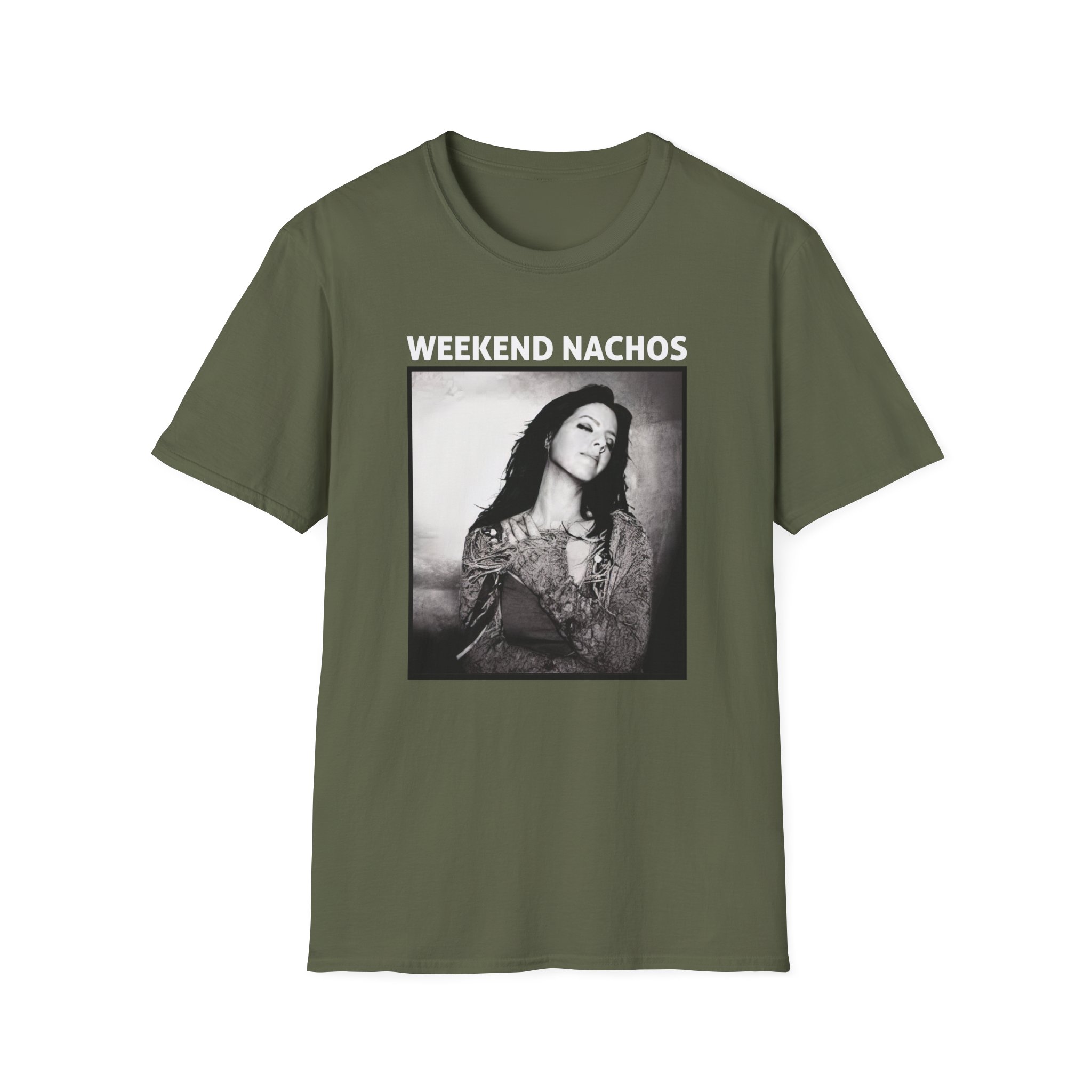 Weekend Nachos Sarah Unisex Softstyle T-Shirt - Image 5