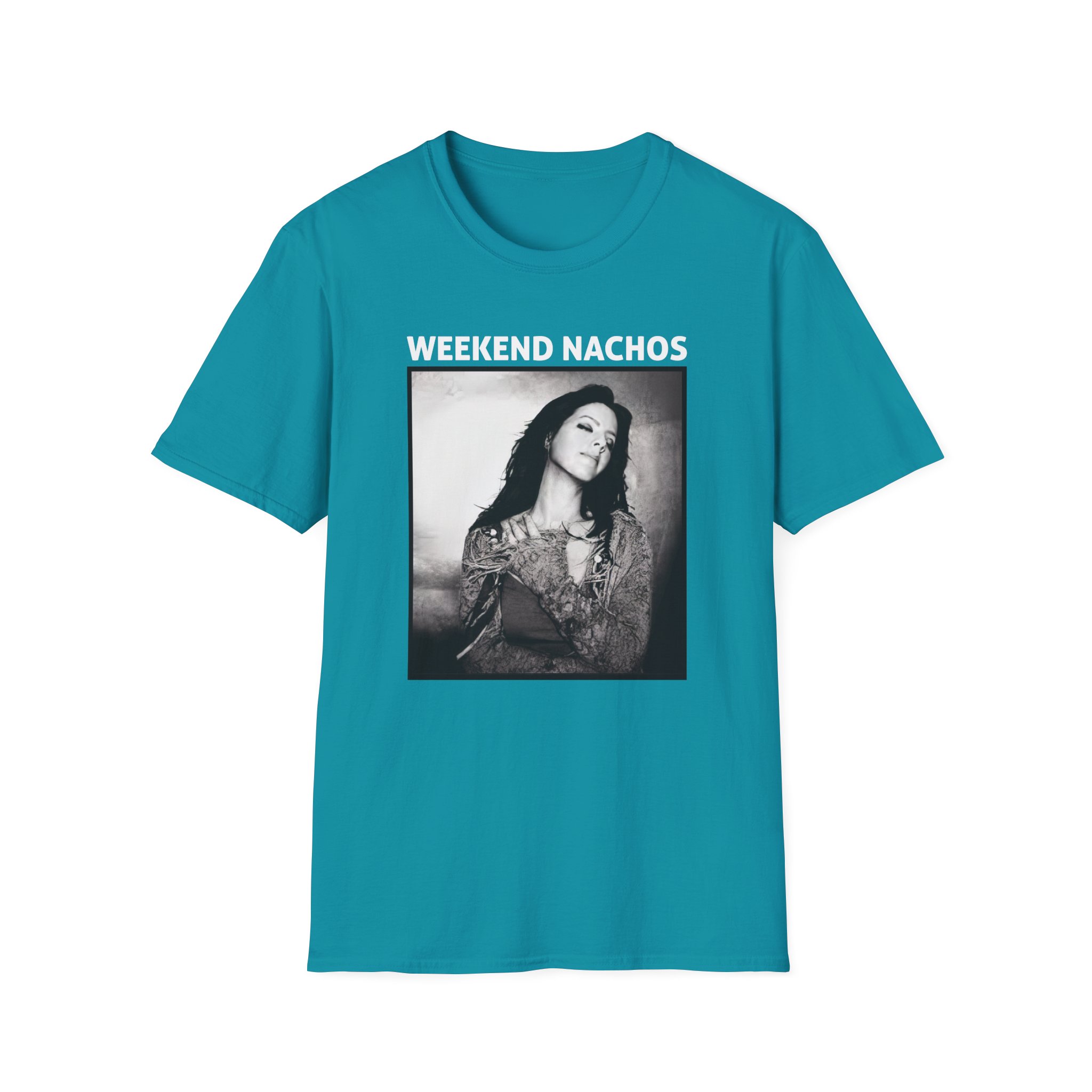 Weekend Nachos Sarah Unisex Softstyle T-Shirt - Image 11