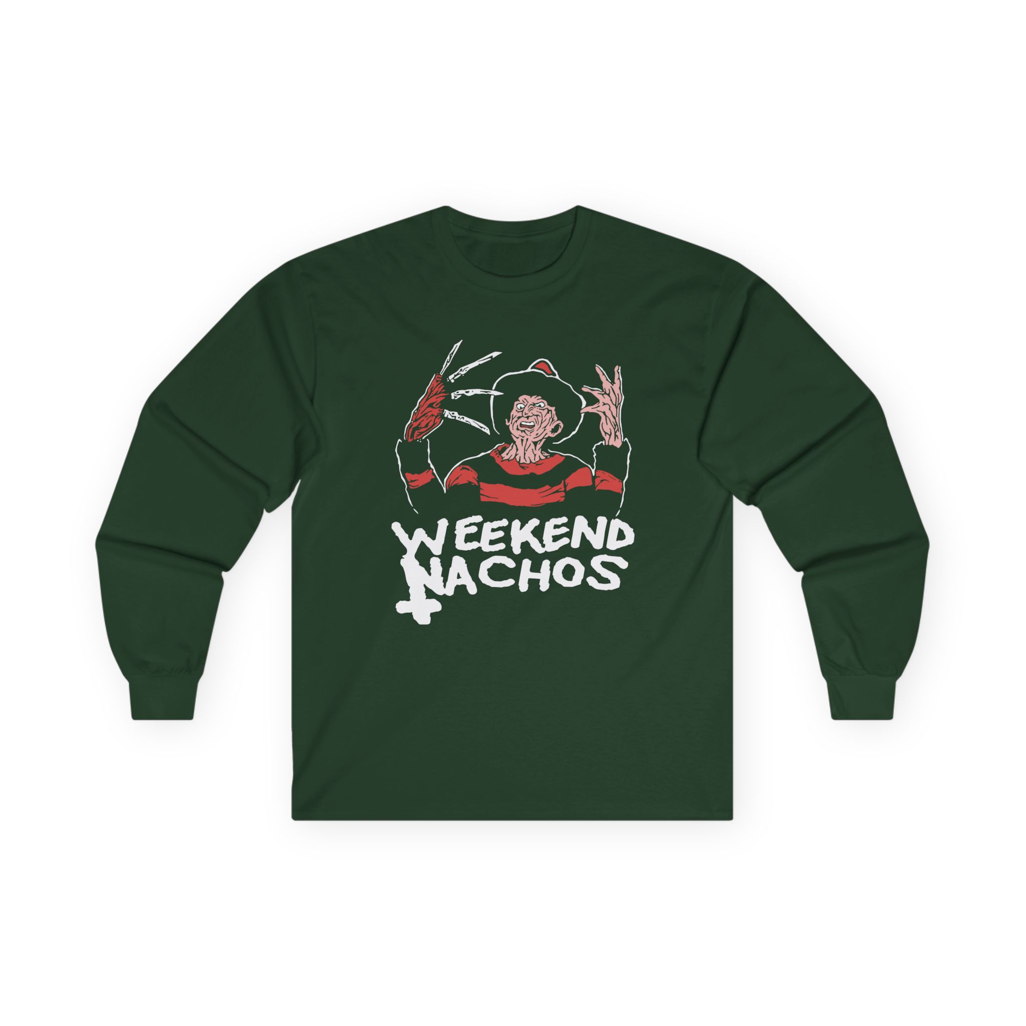 Weekend Nachos Freddy Unisex Ultra Cotton Long Sleeve Tee - Image 5