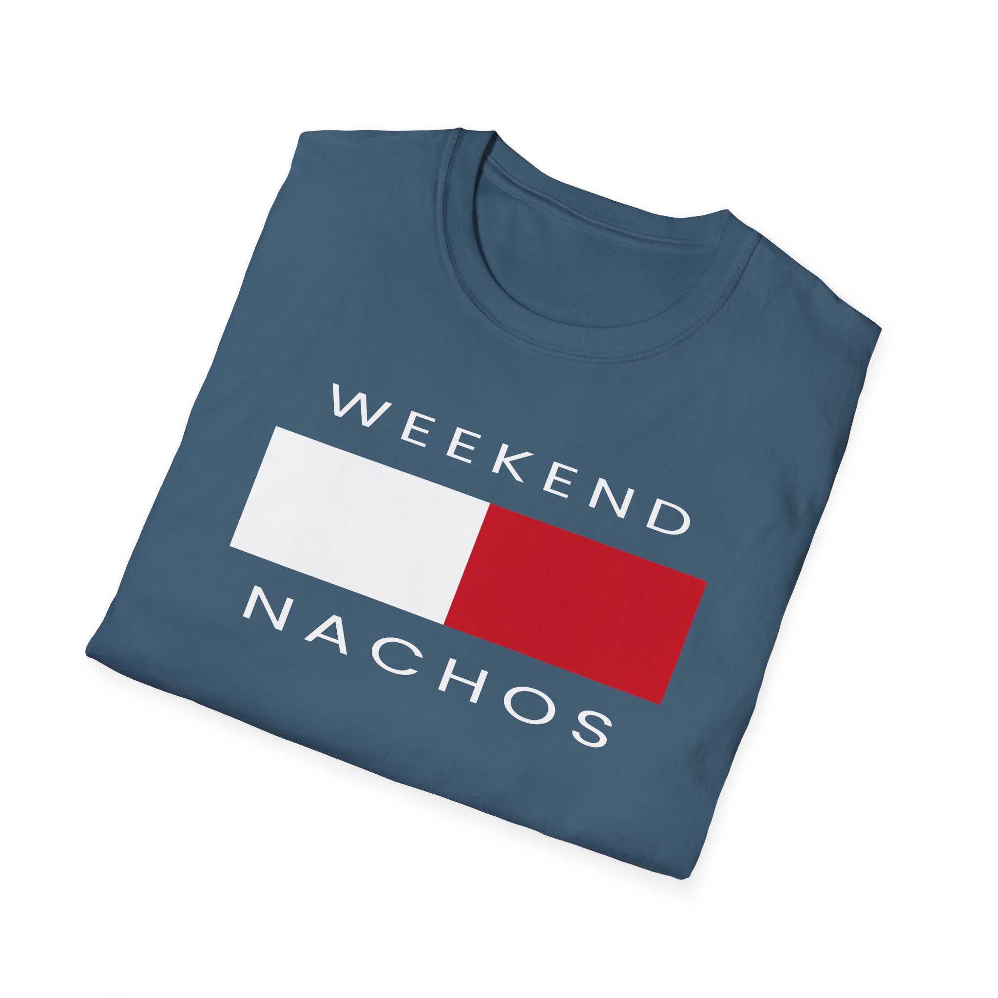 Weekend Nachos Unisex Softstyle T-Shirt - Image 28