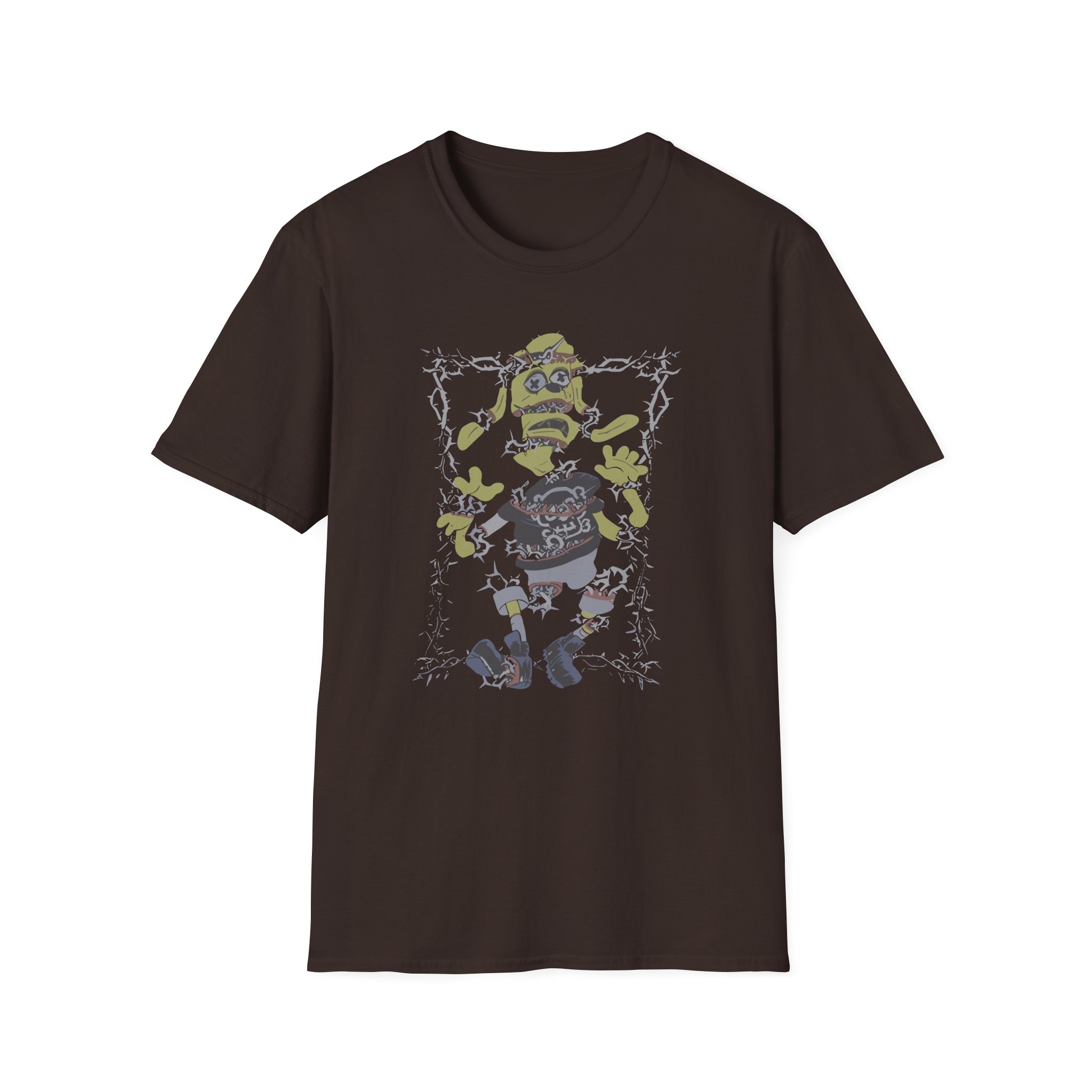 Papa Meat Unisex Softstyle T-Shirt - Image 3
