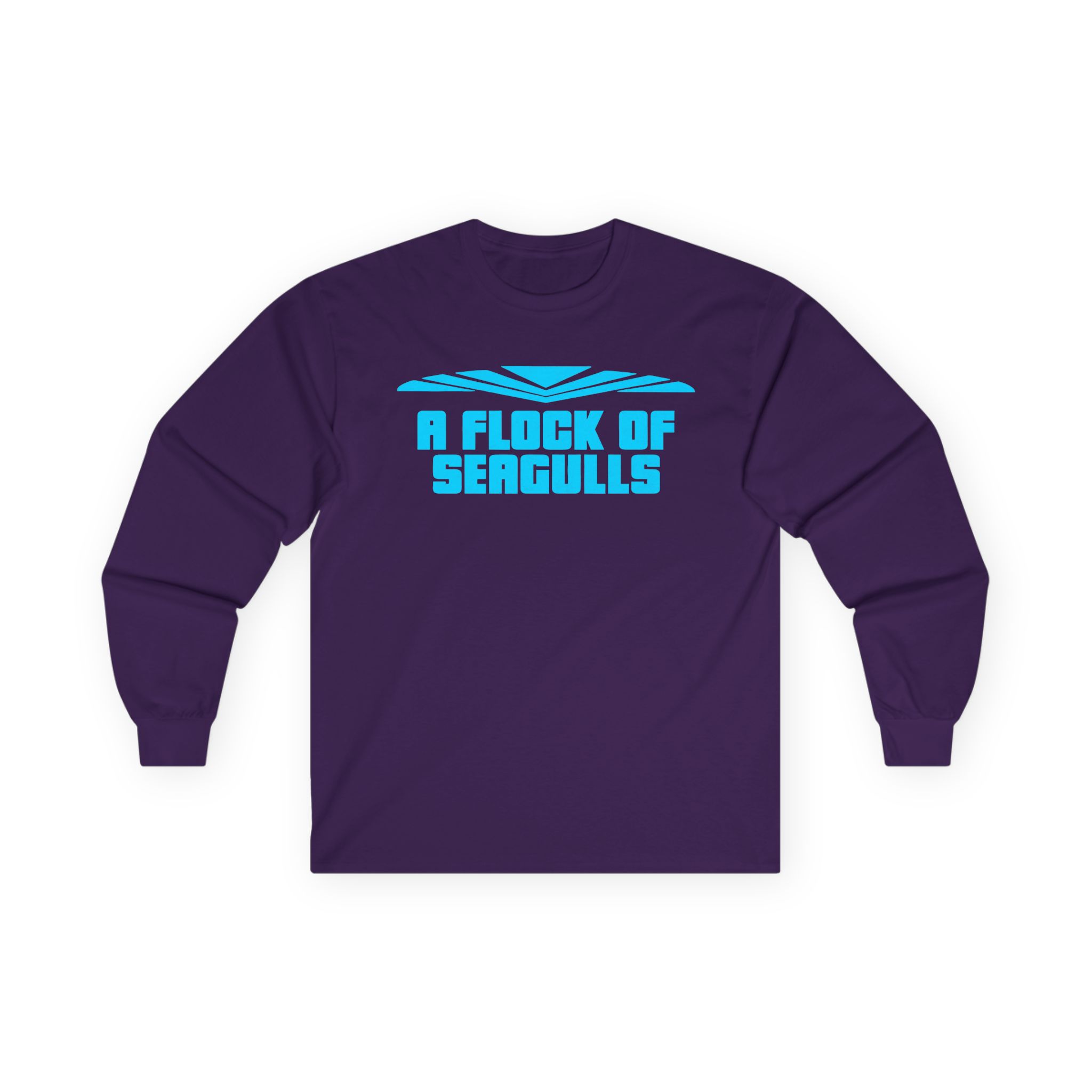 A Flock of Seagulls Logo Unisex Ultra Cotton Long Sleeve Tee - Image 11